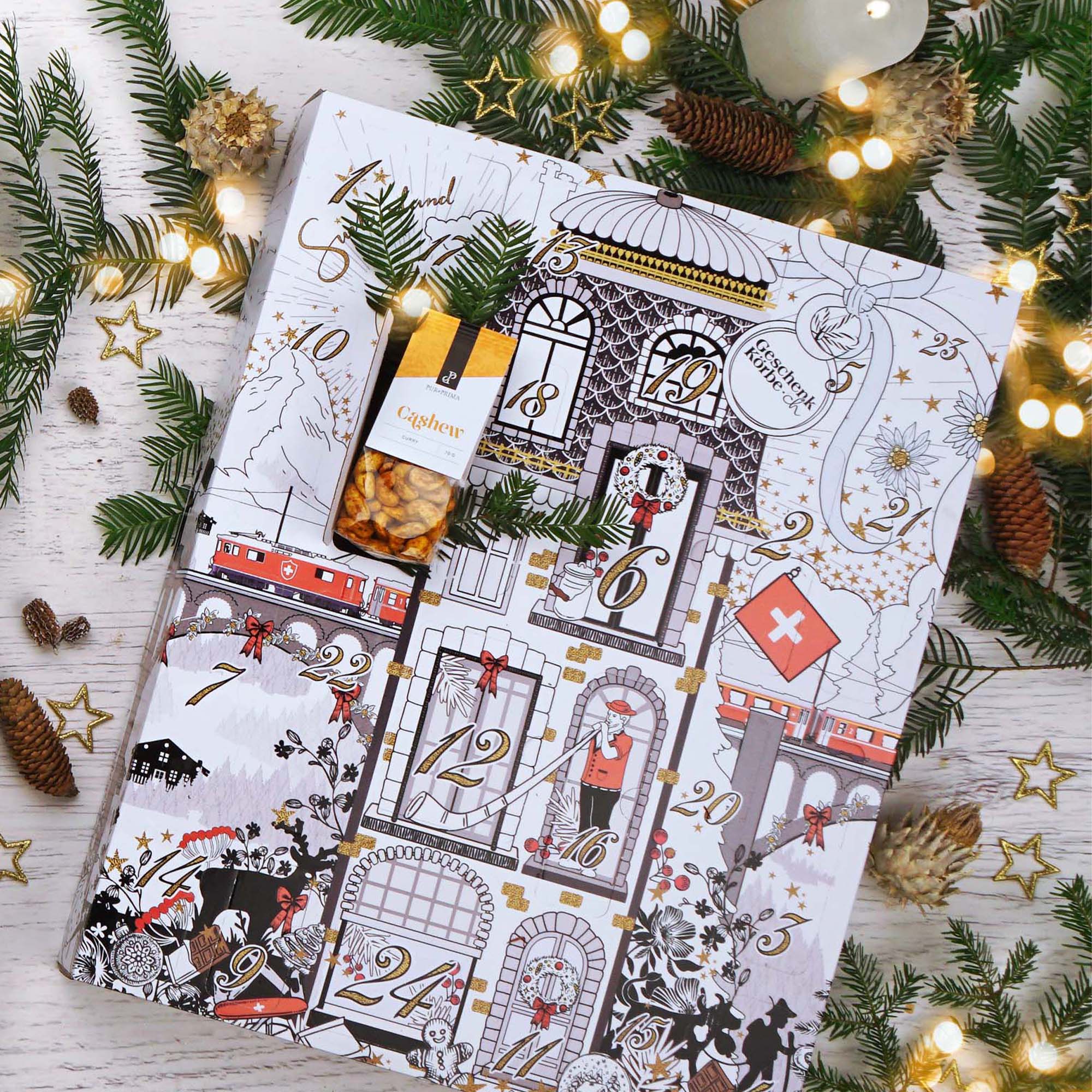 Adventskalender "Schweiz" Weihnachten, Weihnachtsdekorationen, Festival