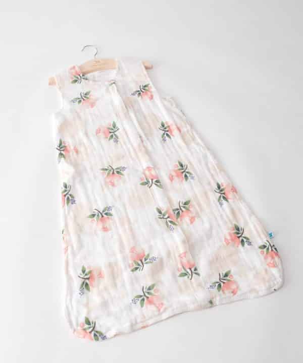 Cotton Muslin Sleeping Bag Gr. S -Watercolor Rose