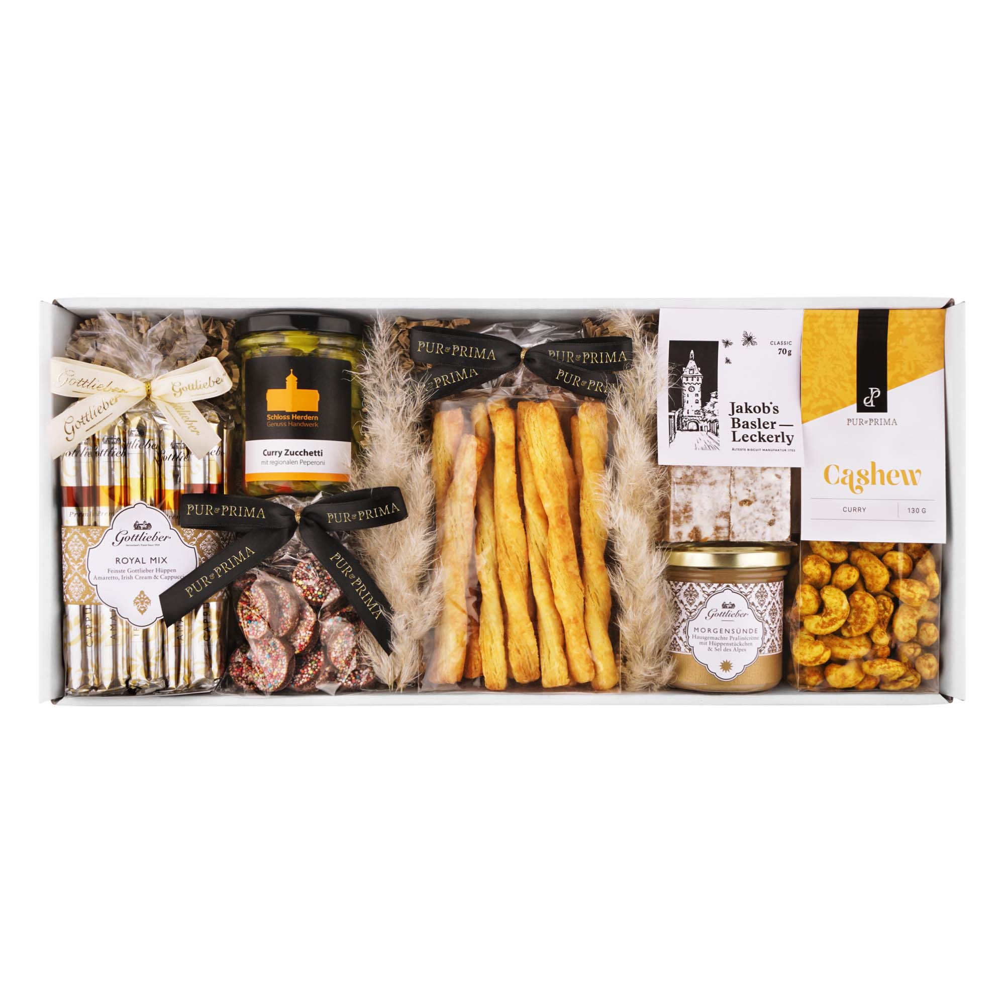 Geschenkkorb "Swiss Mix" Brot, Essen