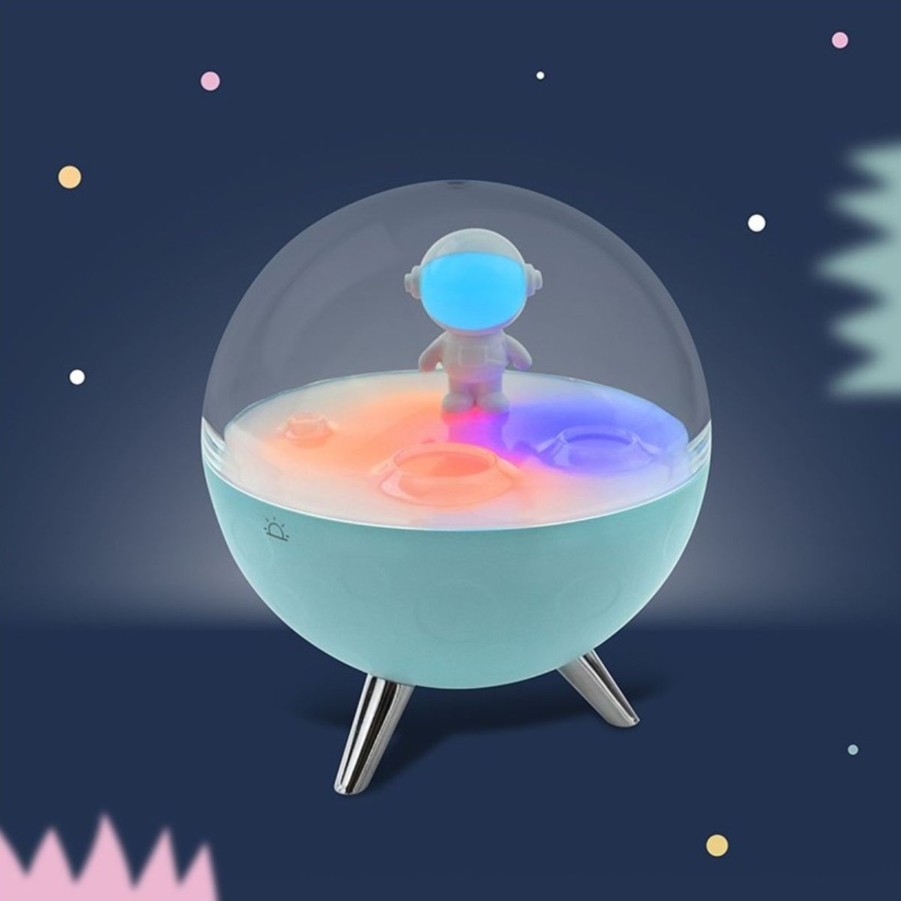 Sphäre, Kinderprojektor, Nachtlicht, Astronaut, LED-Licht, Globo-Design