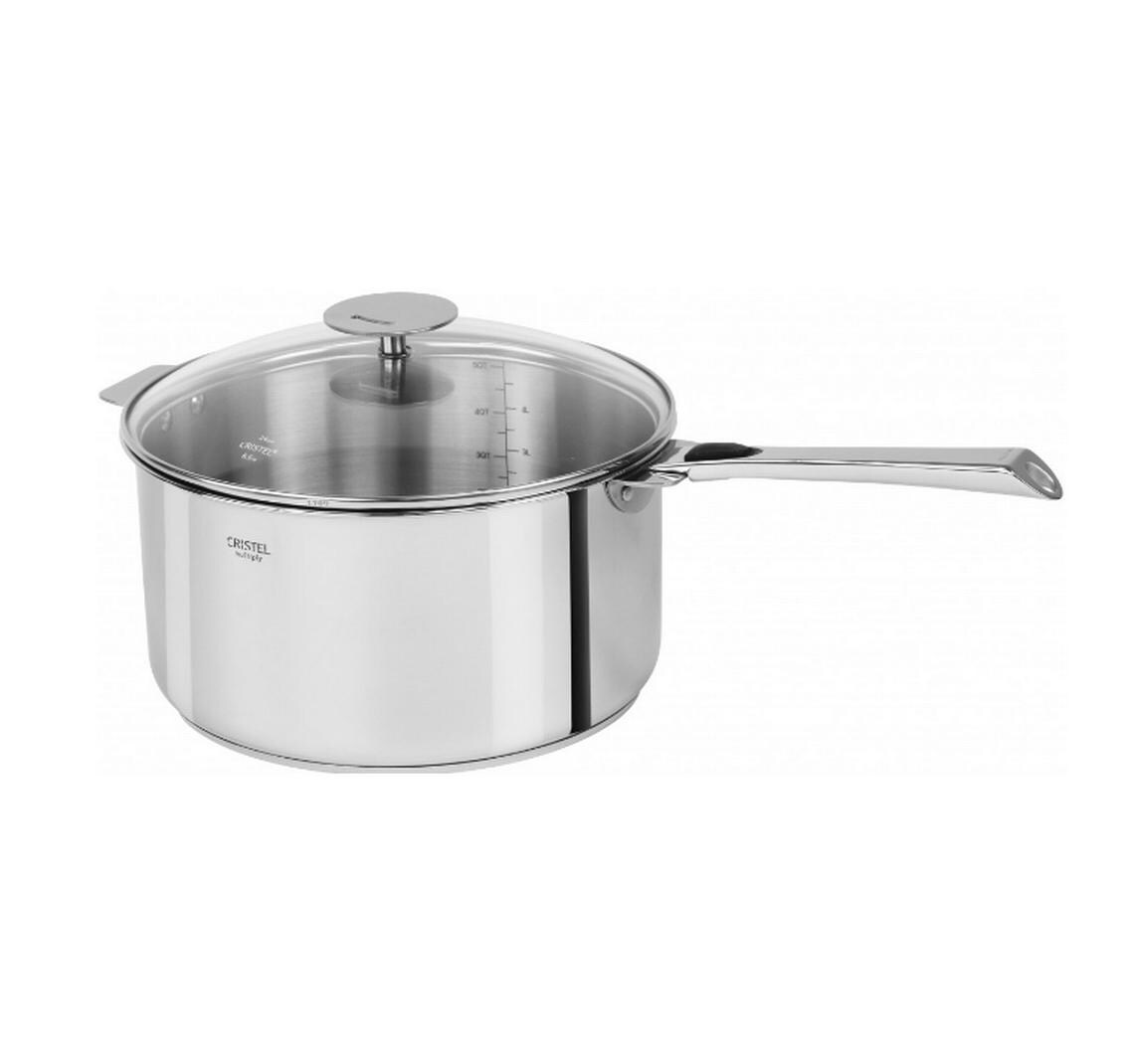 Cristel Edelstahlfleischtopf Casteline 22cm Cristel Edelstahlfleischtopf Casteline 22cm