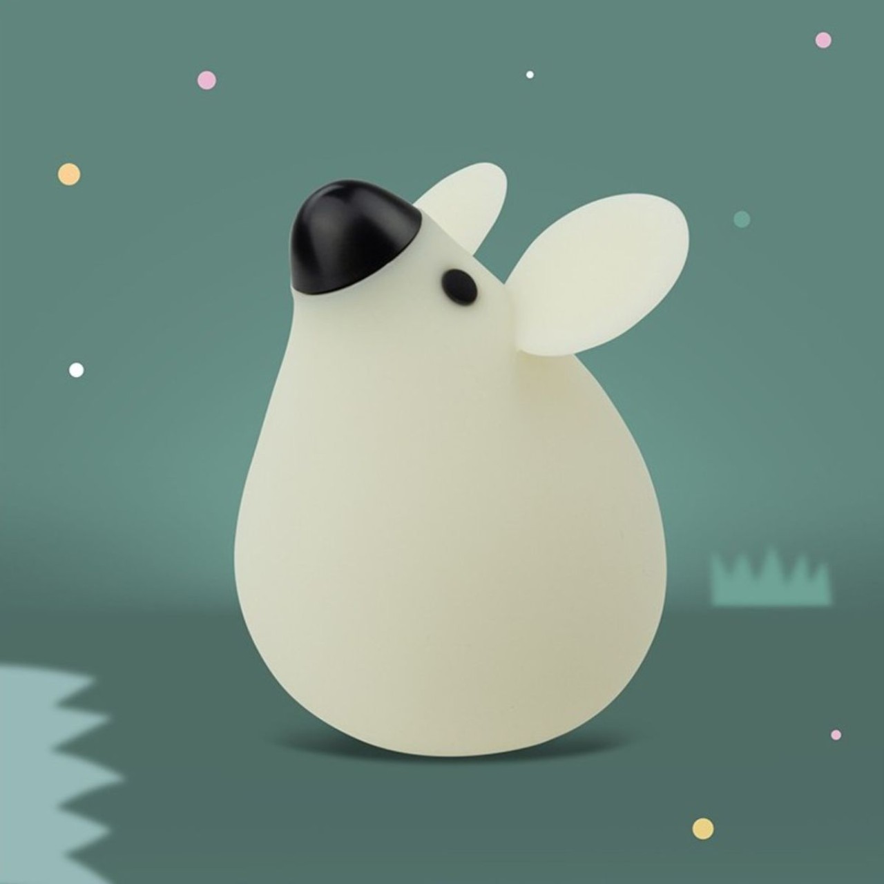 figurine, Maus, Tier, weiß, minimal