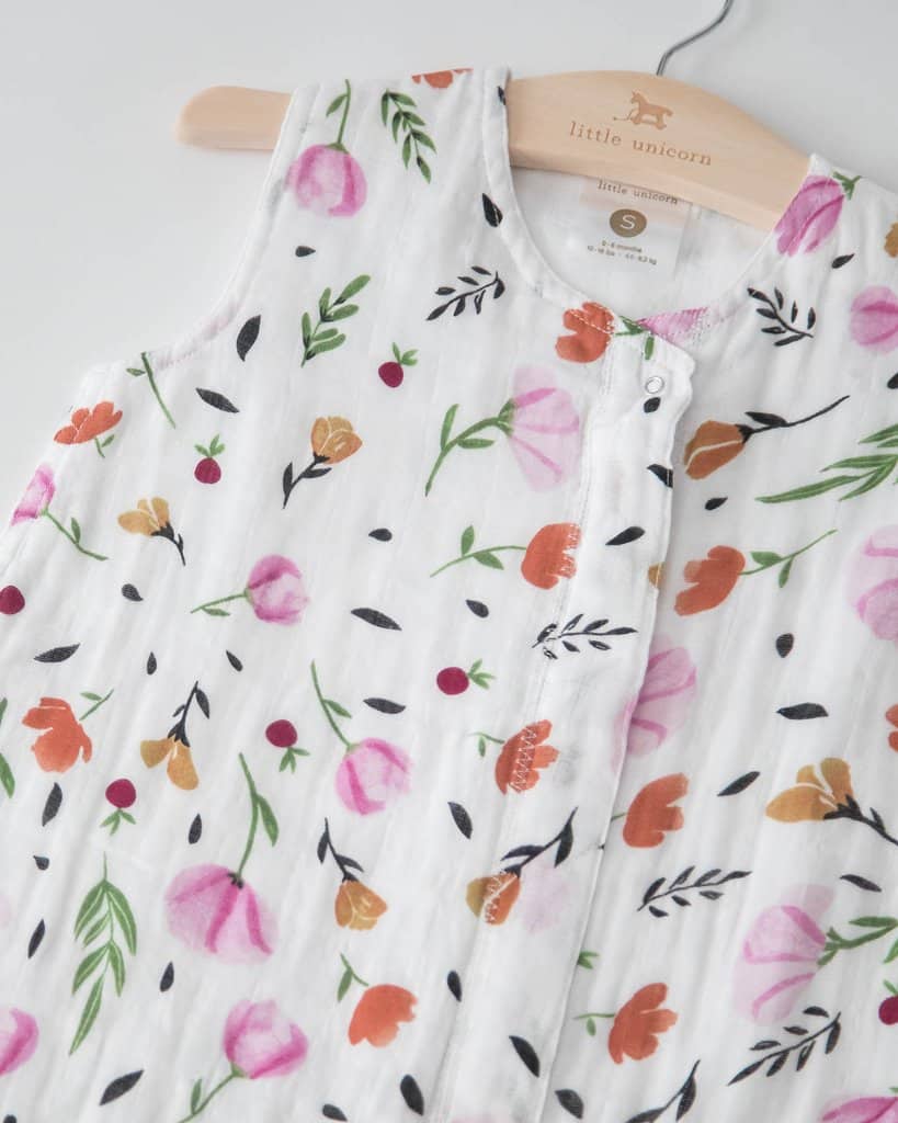 Cotton Muslin Sleeping Bag Gr. M - Berry & Bloom Cotton Muslin Sleeping Bag Gr. M - Berry & Bloom