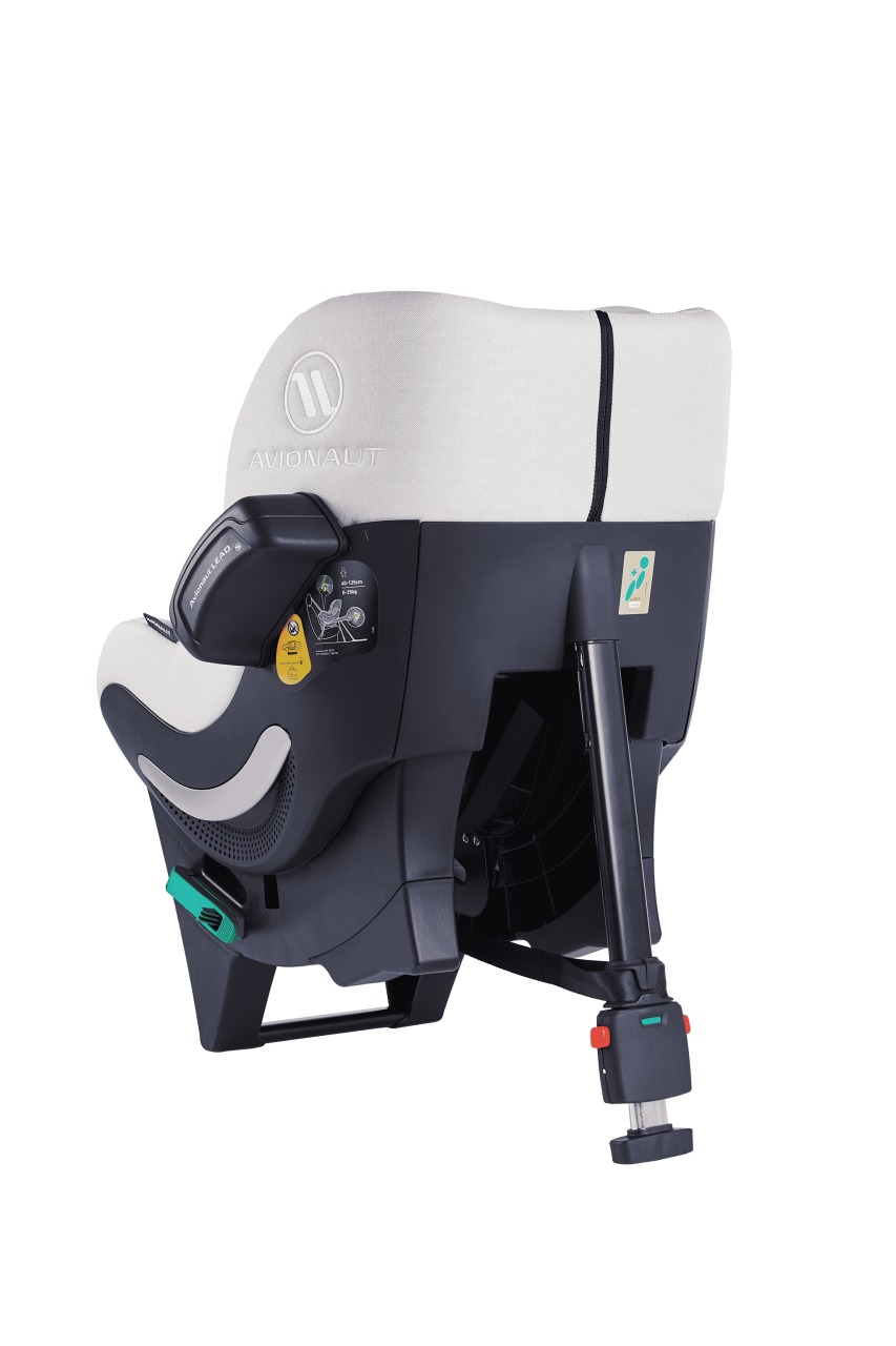 Kindersitz, Flugzeugsitz, Kindersitz Auto, verstellbar, Grau