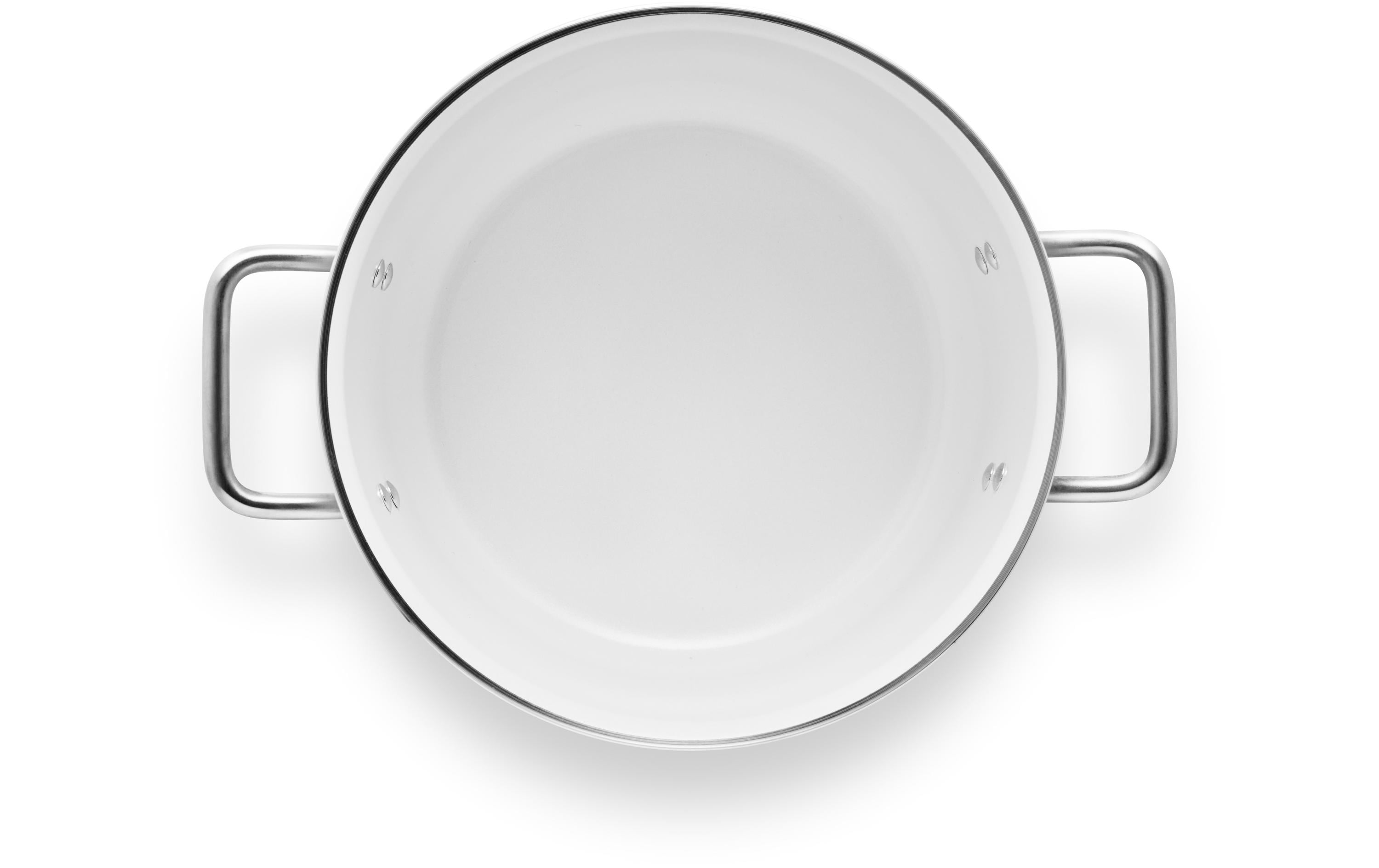 Eva-Trio Kochtopf White Line 7l