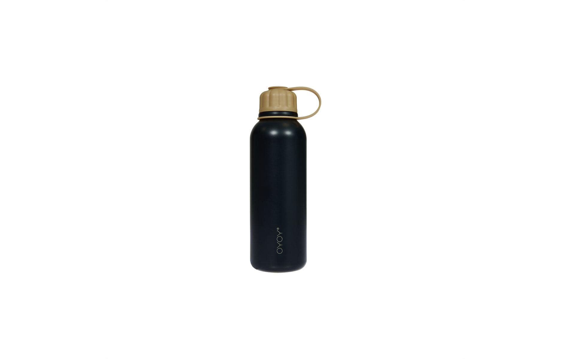 OYOY Trinkflasche Pullo Anthracite/Camel