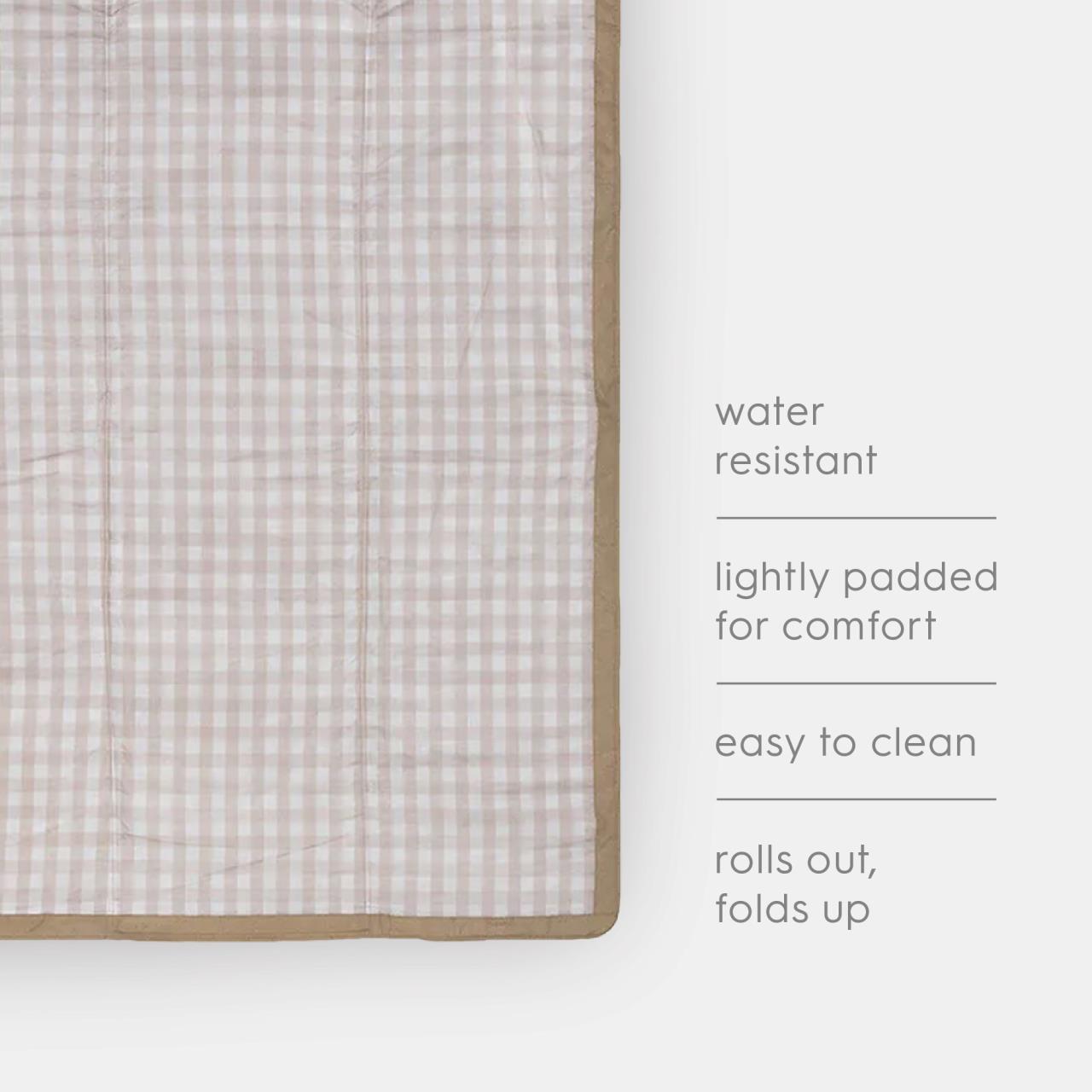 Picknick-Decke Beige Buffalo Check Picknick-Decke Beige Buffalo Check