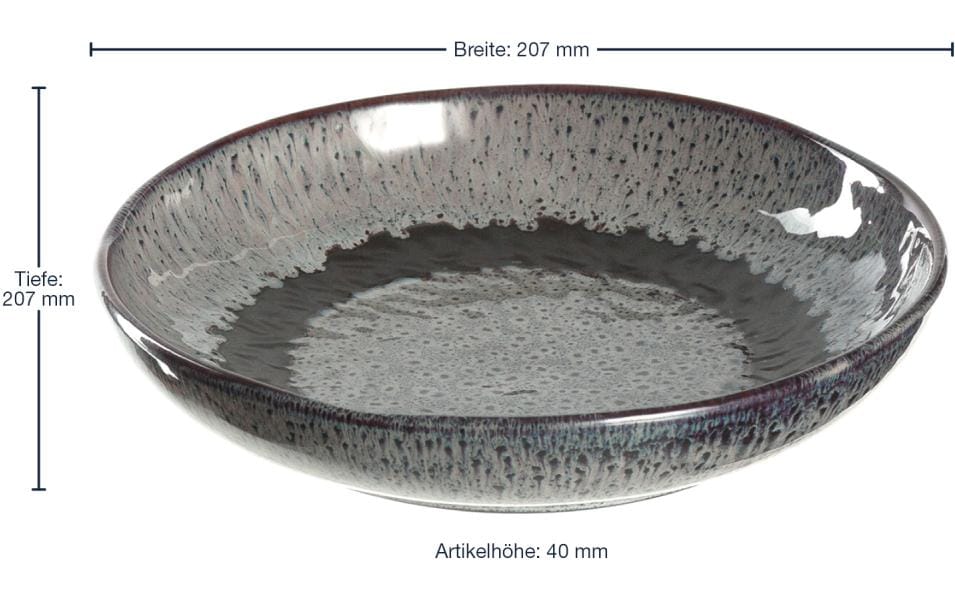 Leonardo Teller Matera 21 cm Anthrazit Leonardo Teller Matera 21 cm Anthrazit