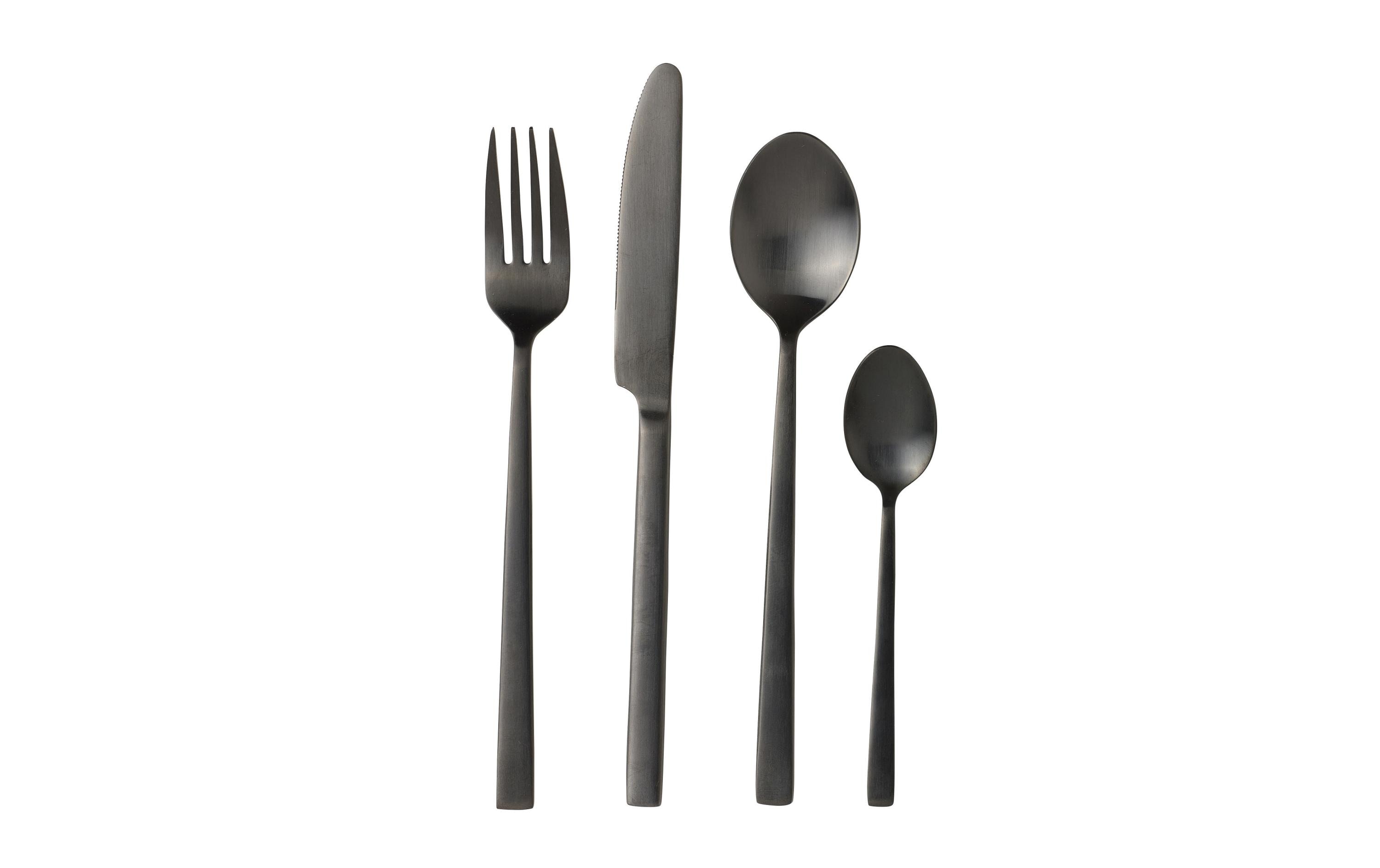 Besteck, Gabel, Messer, Löffel, Edelstahl