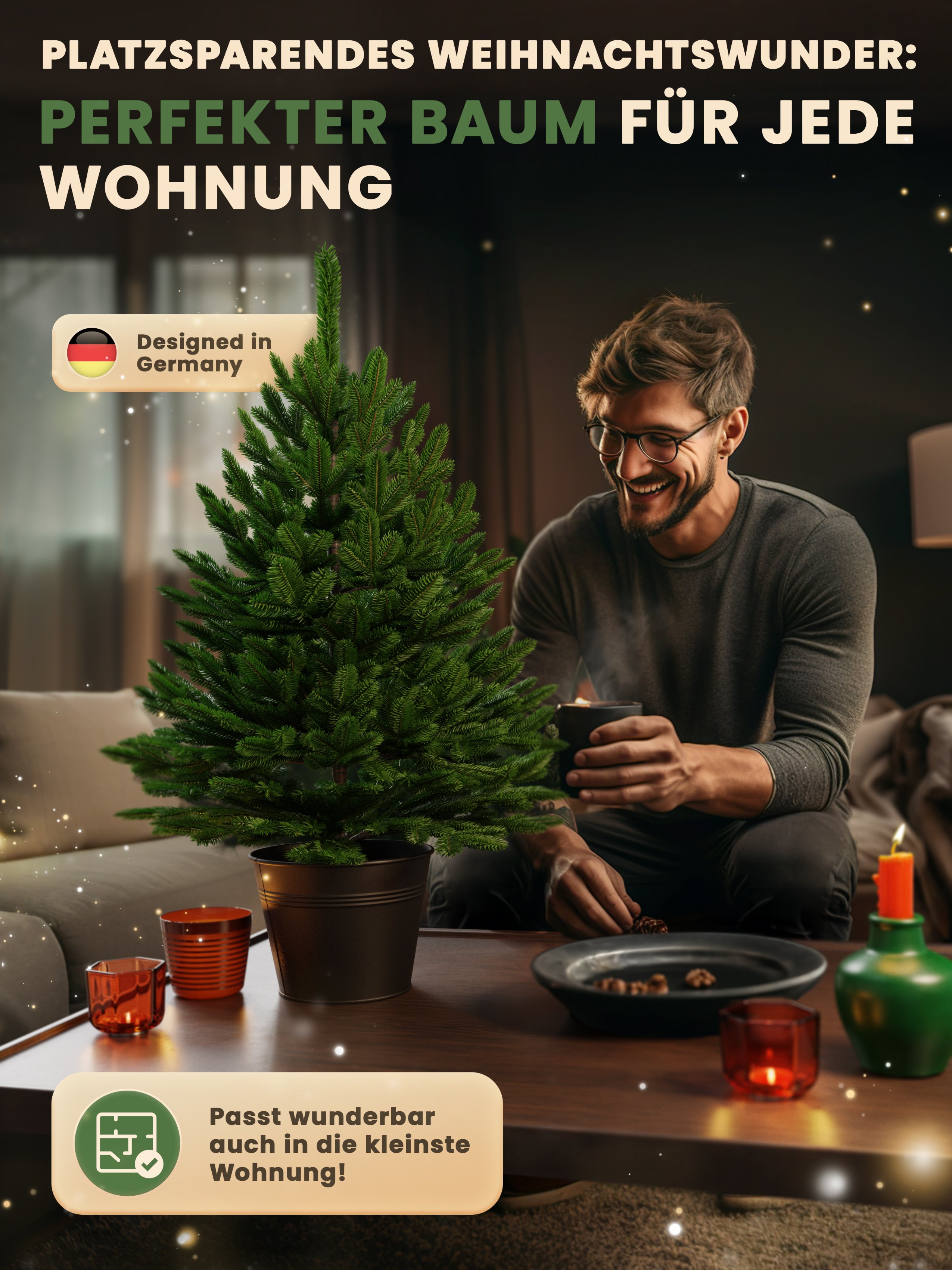 Pflanze, Baum, Tanne, Mann, Person
