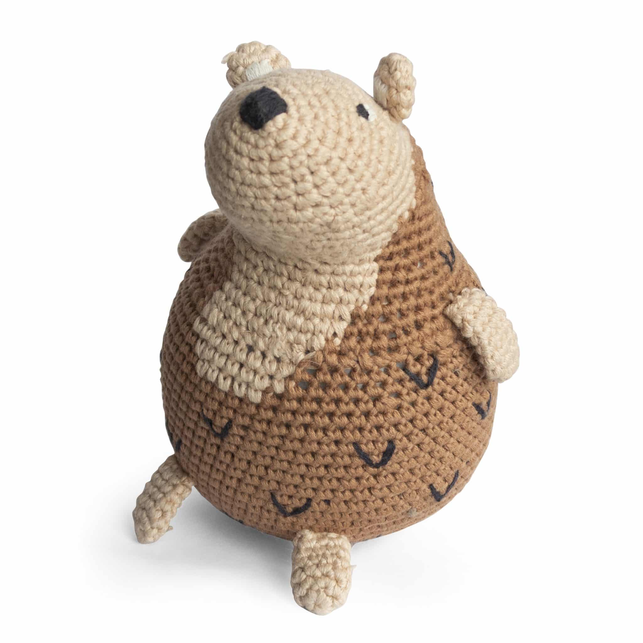 Häkel-Stehaufmännchen, Twinkle der Igel