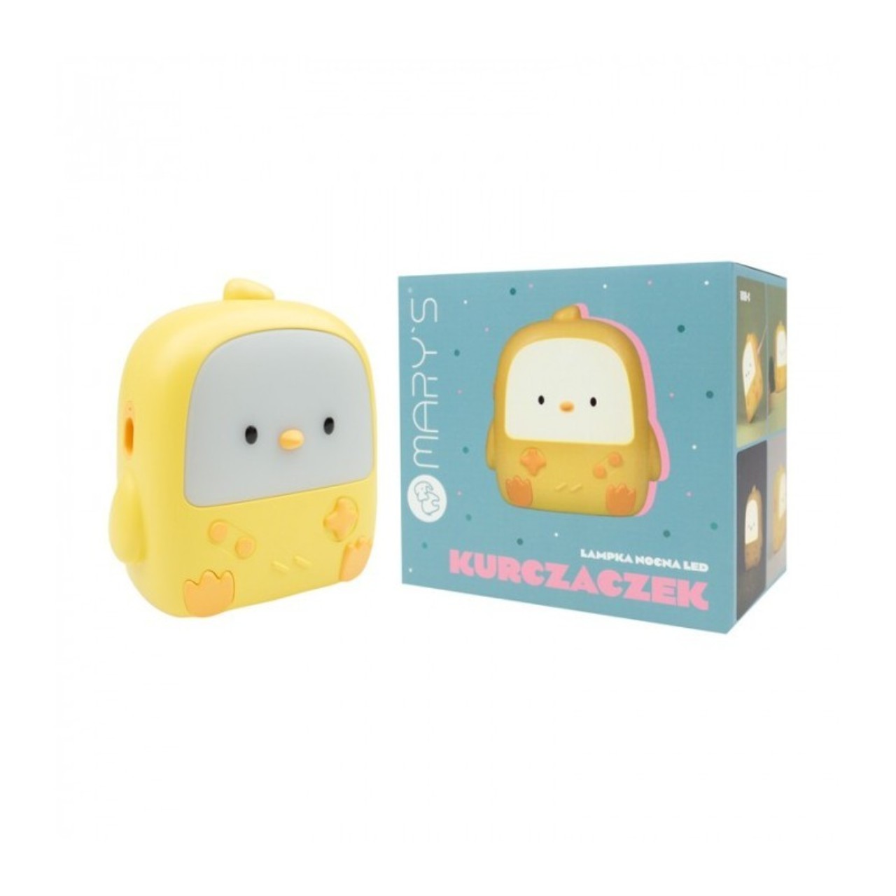 Spielzeug, Kinderlampe, LED, Kuschelfigur, Gelb, Tiermotiv