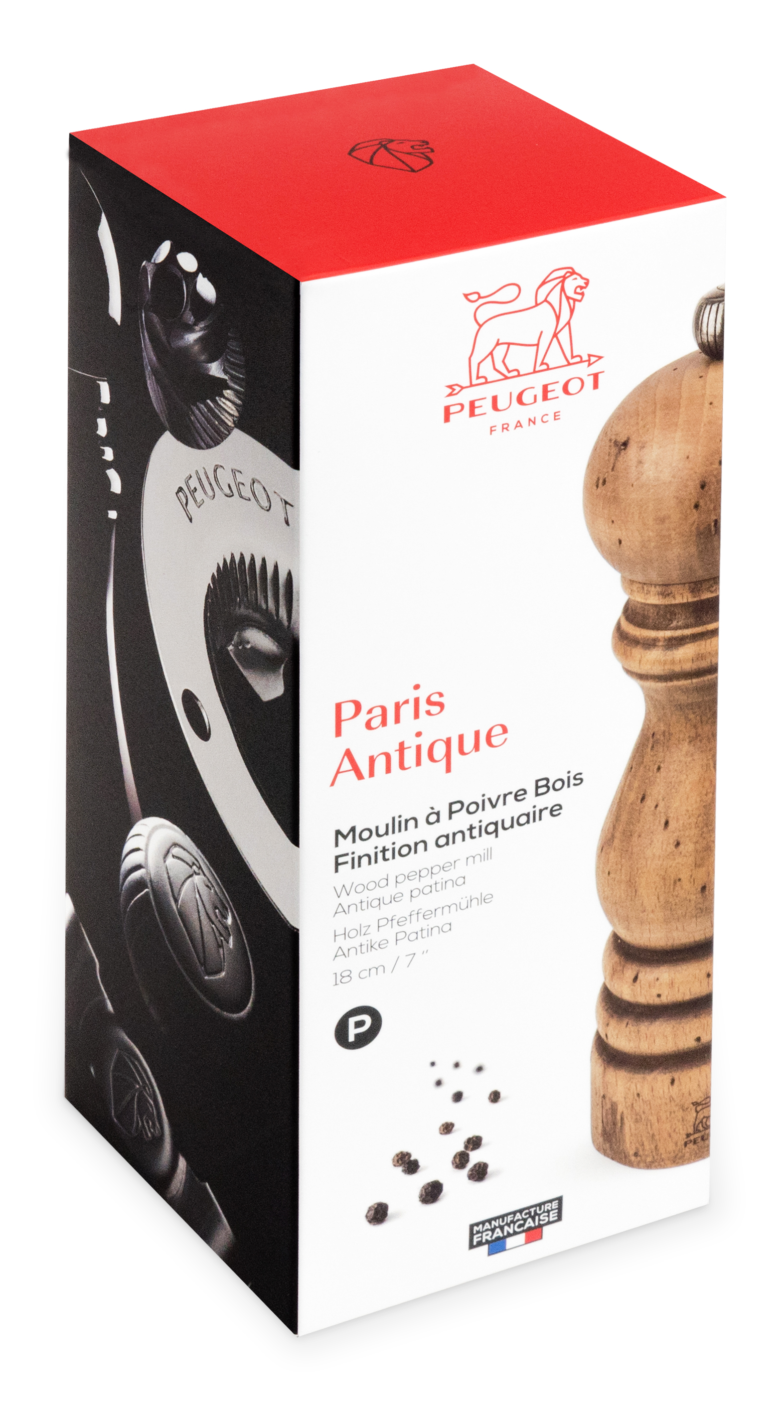 Paris Antique Pfeffermühle 18  cm