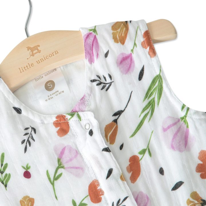 Cotton Muslin Sleeping Bag Gr. S - Berry & Bloom