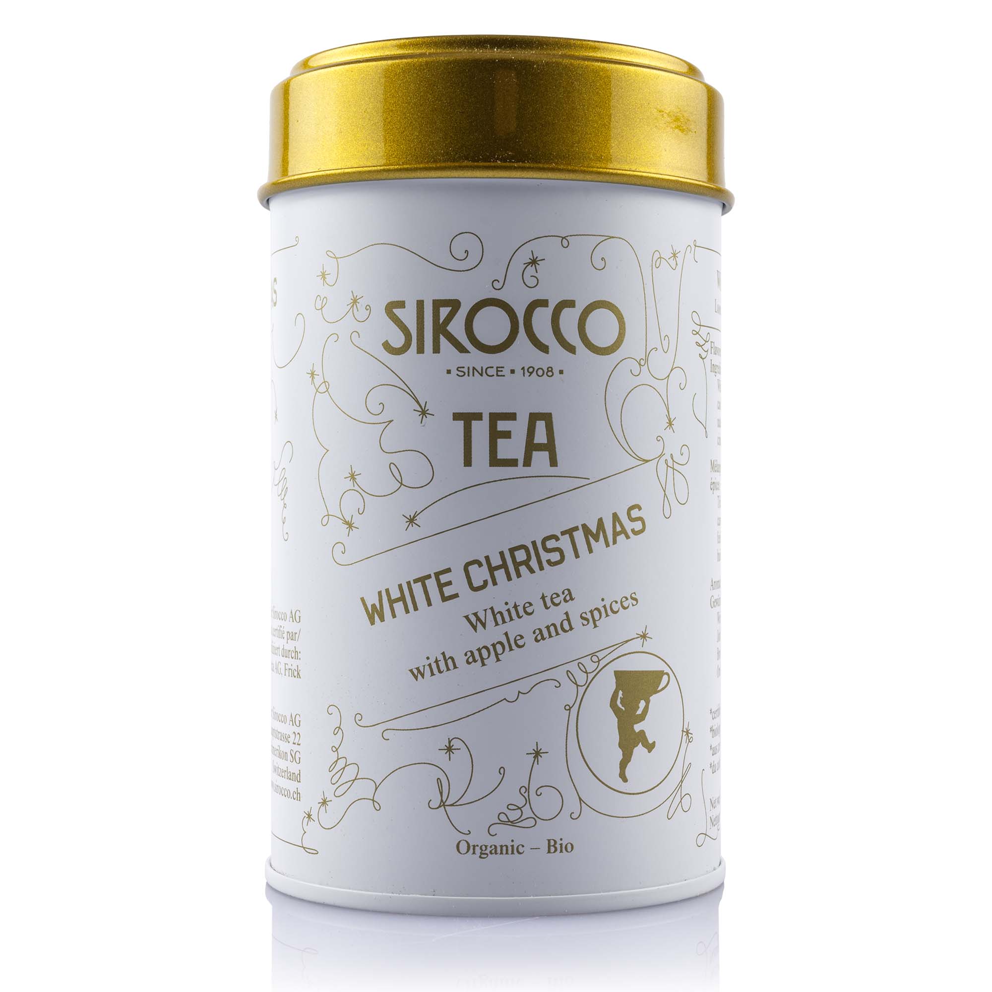 Sirocco Bio-Weisstee mit Apfel und Gewürzen "White Christmas", 80g