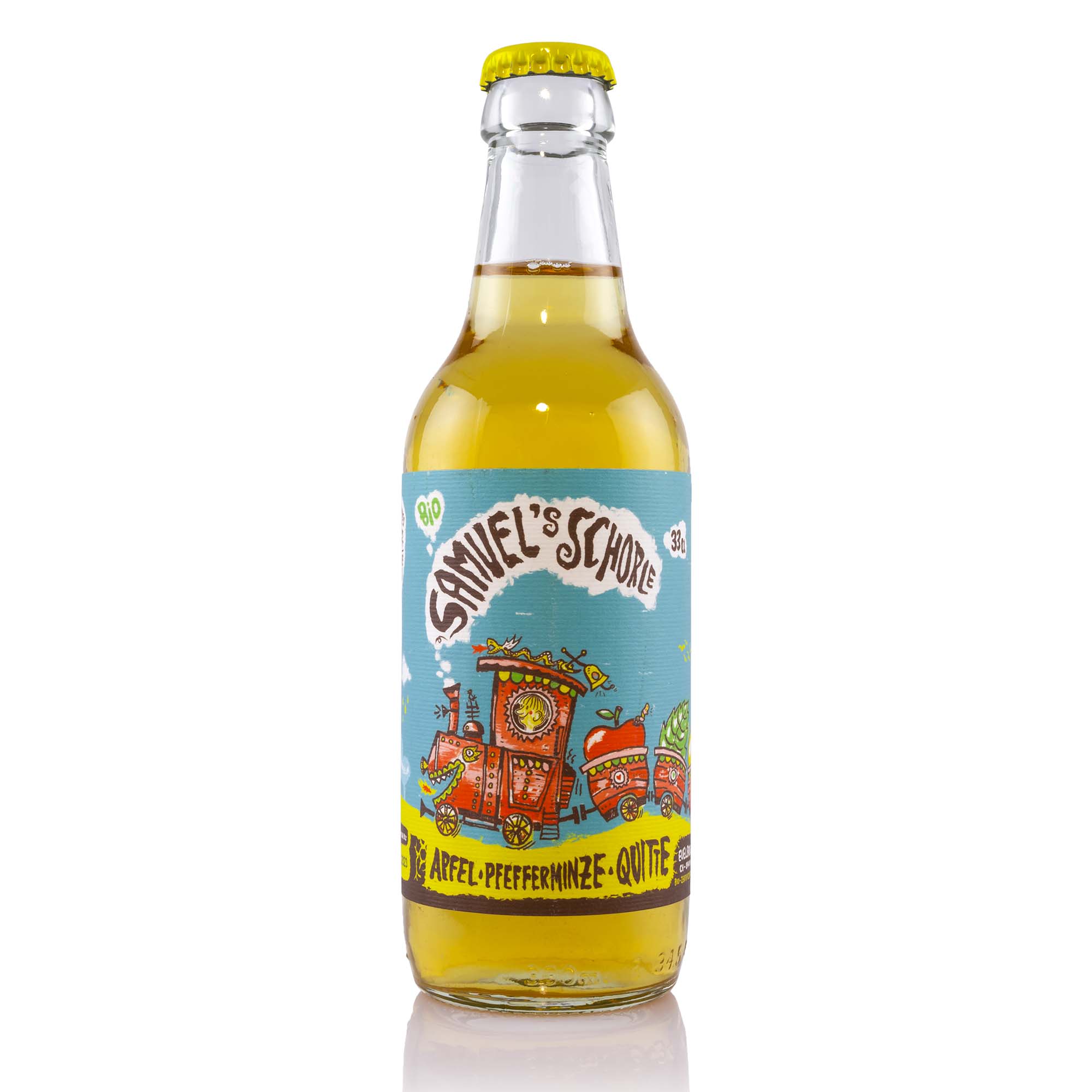 Samuels Schorle "Apfel - Pfefferminze - Quitte", 33cl