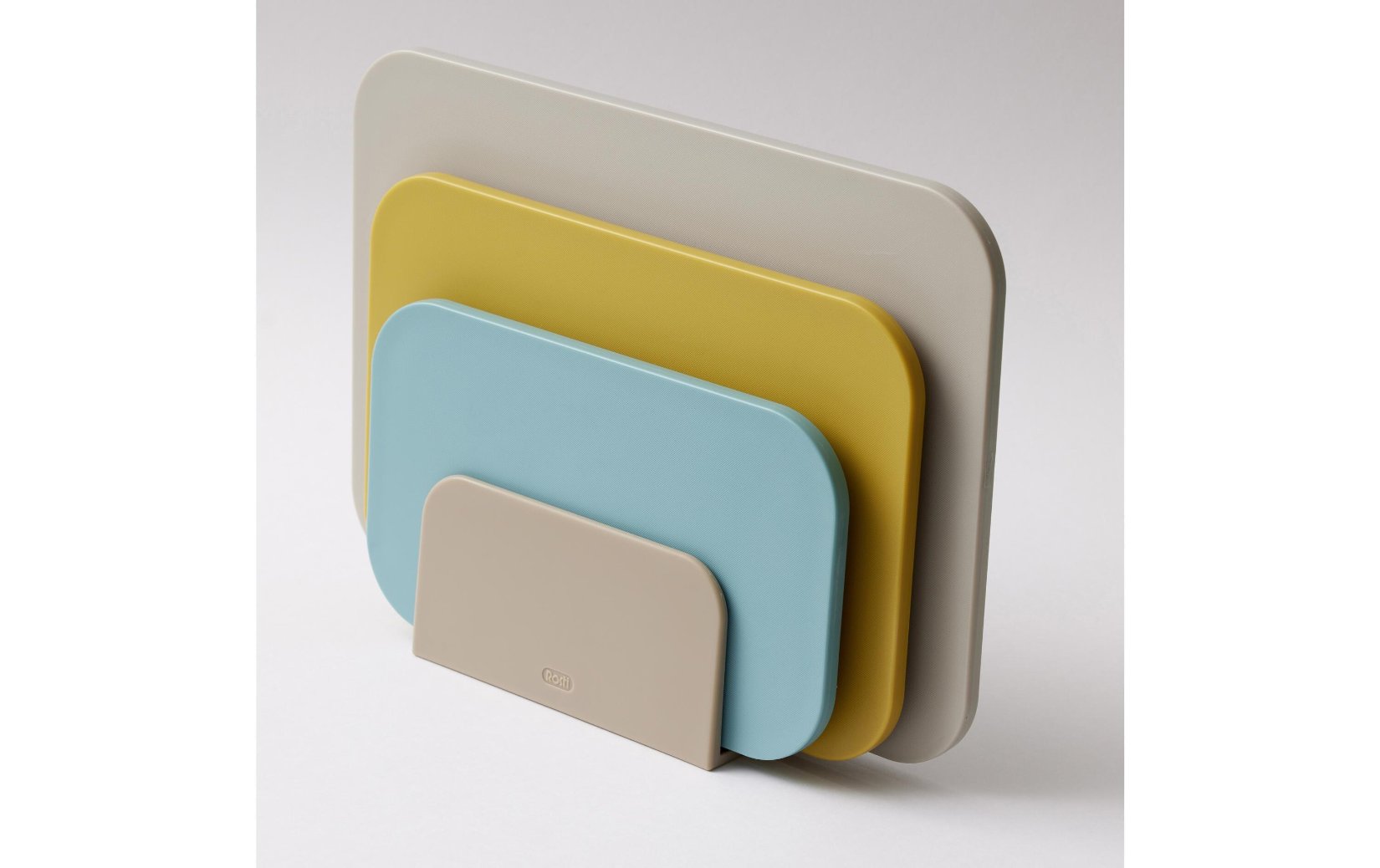 Schneidebretter, mehrfarbig, rechteckig, gerundete kanten, Küchenzubehör