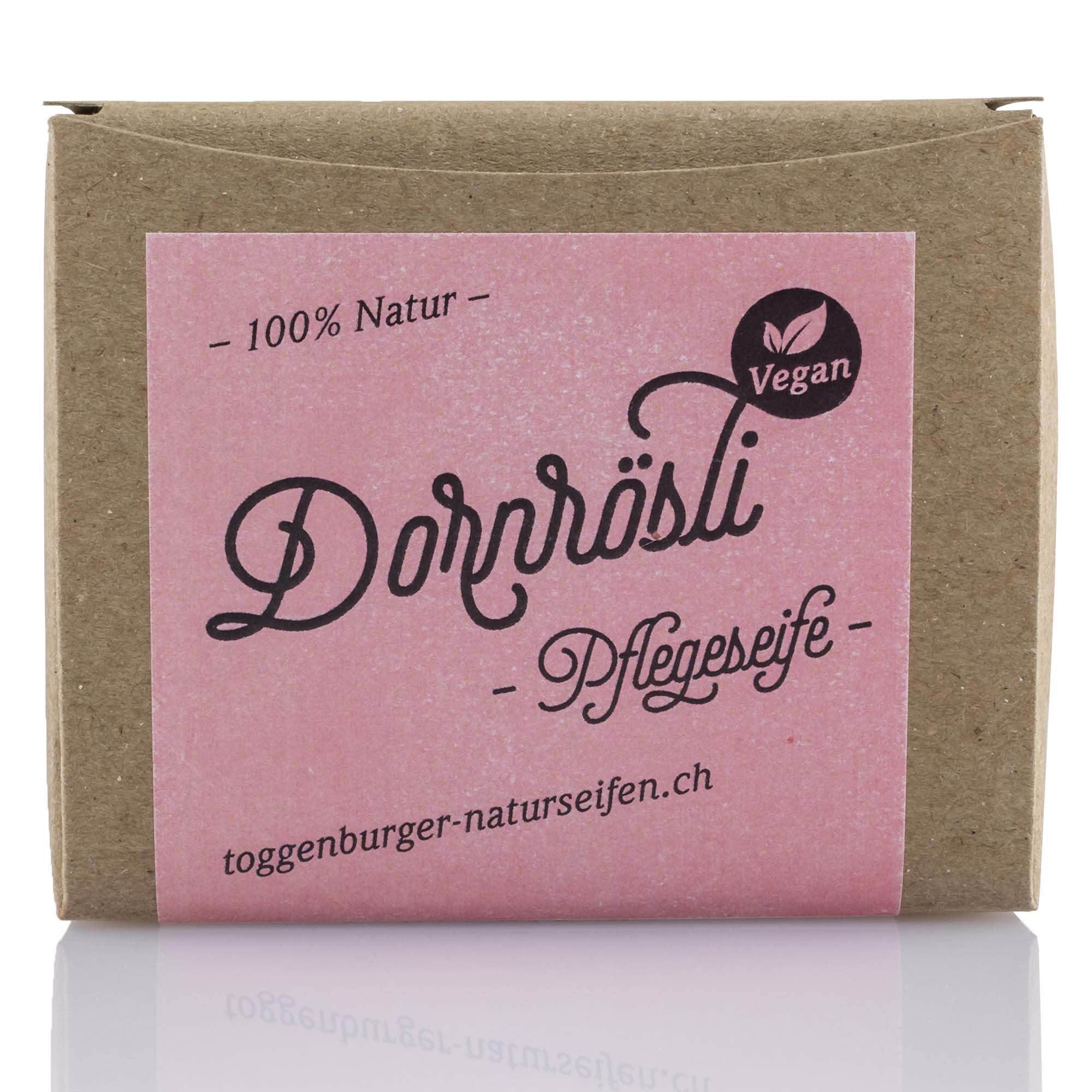 Vegane Pflegeseife "Dornrösli", 100g