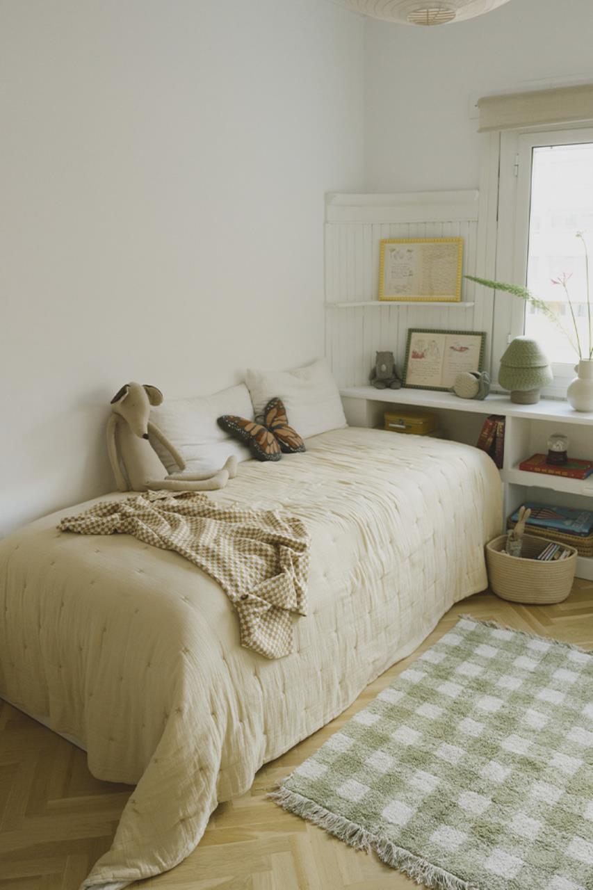 Dekoration für Zuhause, Kissen, Bett, Mobiliar, Teppich