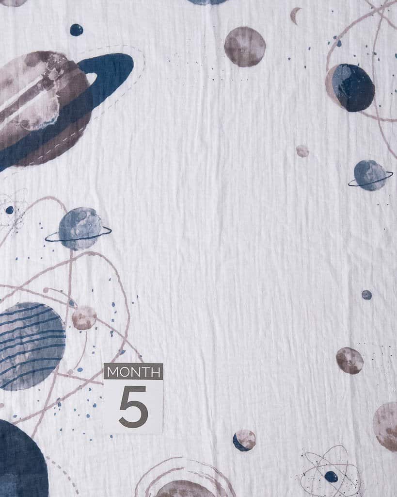 Photo Blanket & Milestone Set - Planetary