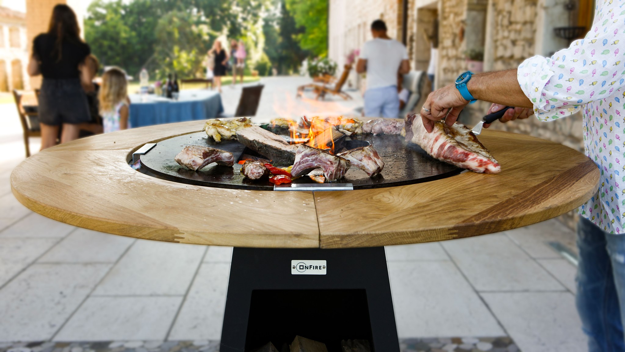 Holzring zu BBQ OnFire