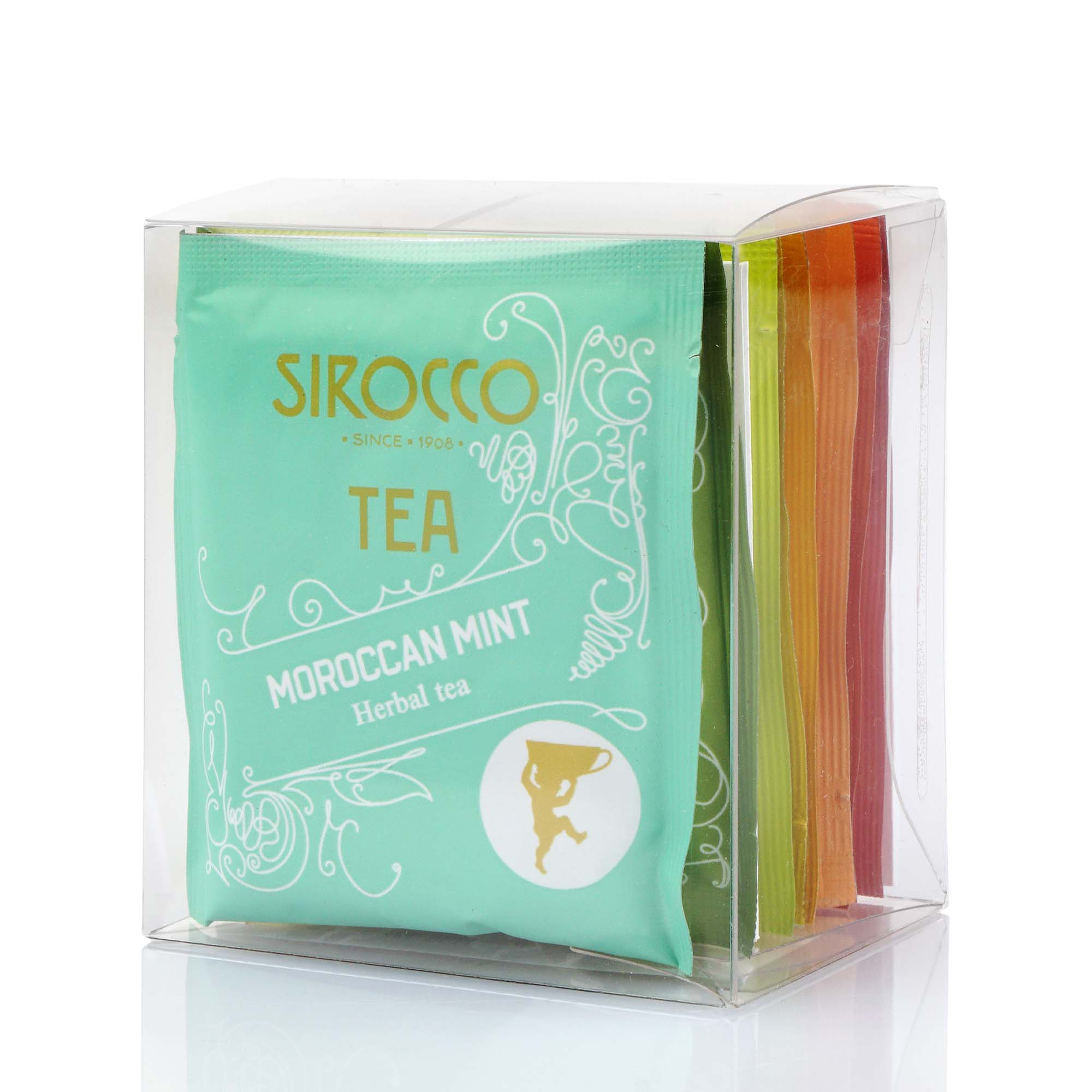 Sirocco "Fruit & Herbal Selection" 8er Kollektion von Bio-Früchte- und Kräutertees