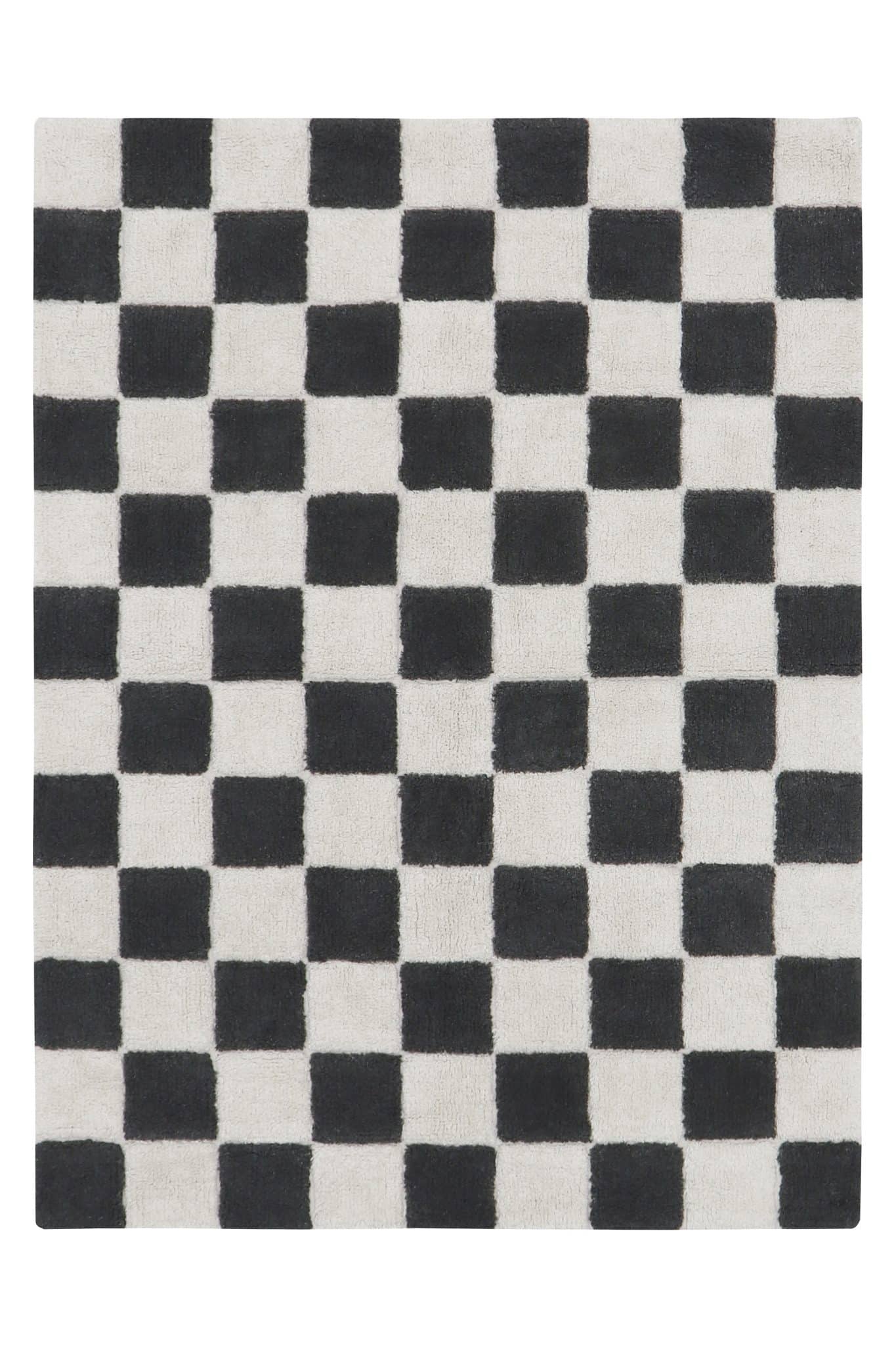 Rug Kitchen Tiles Dark grey