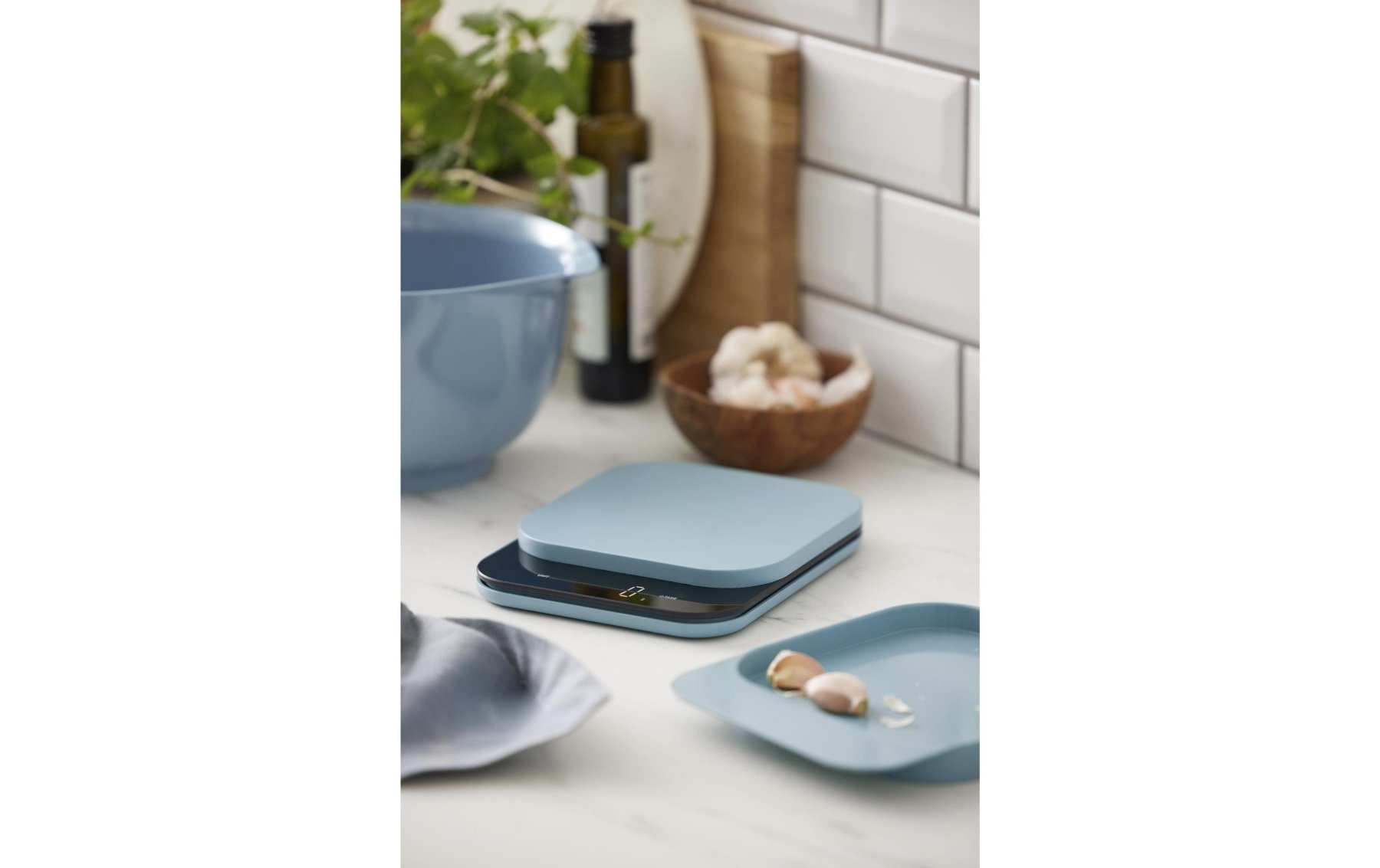 küchenwaage, digitalwaage, bluish-gray, glasunterlage, abmessungen