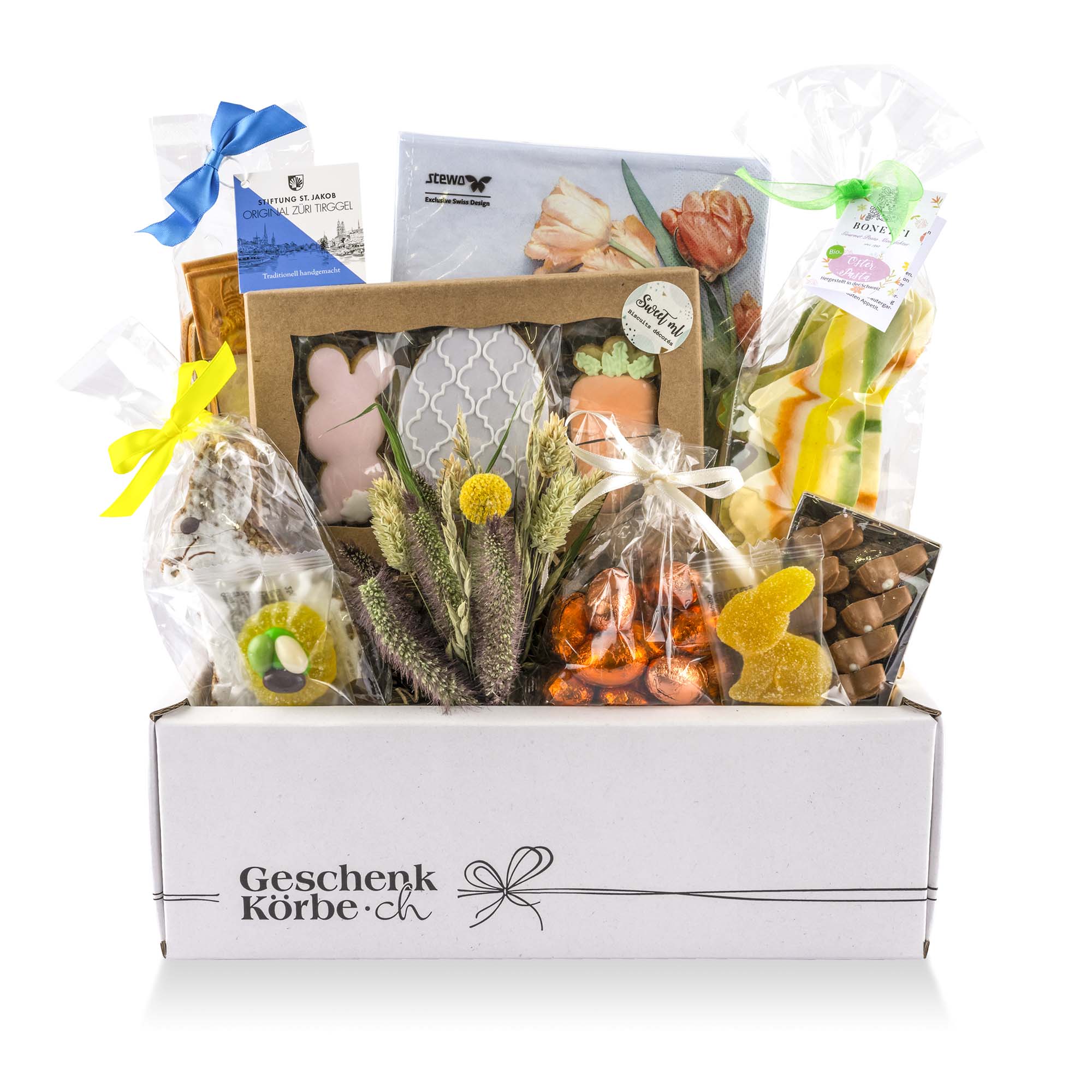Geschenkkorb Ostern "Hasenparade"