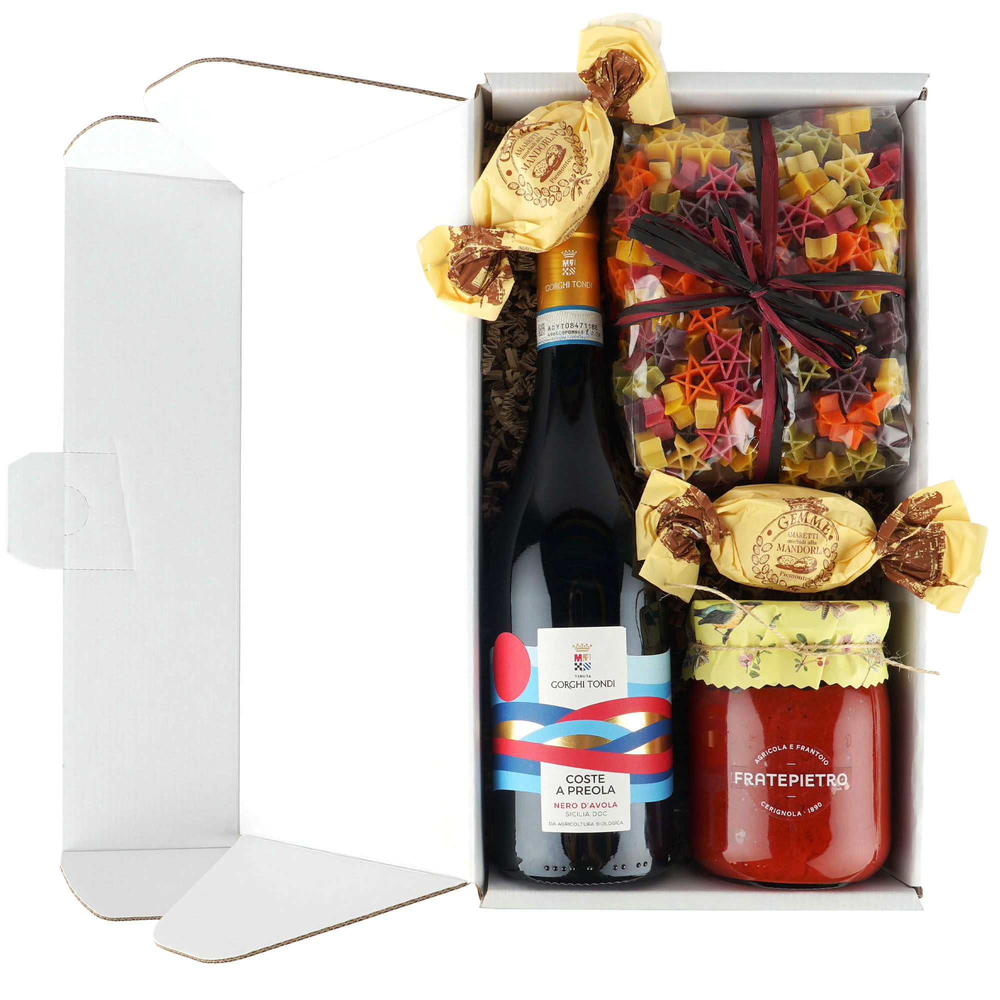 Geschenkkorb Weihnachten "Pasta e Vino"