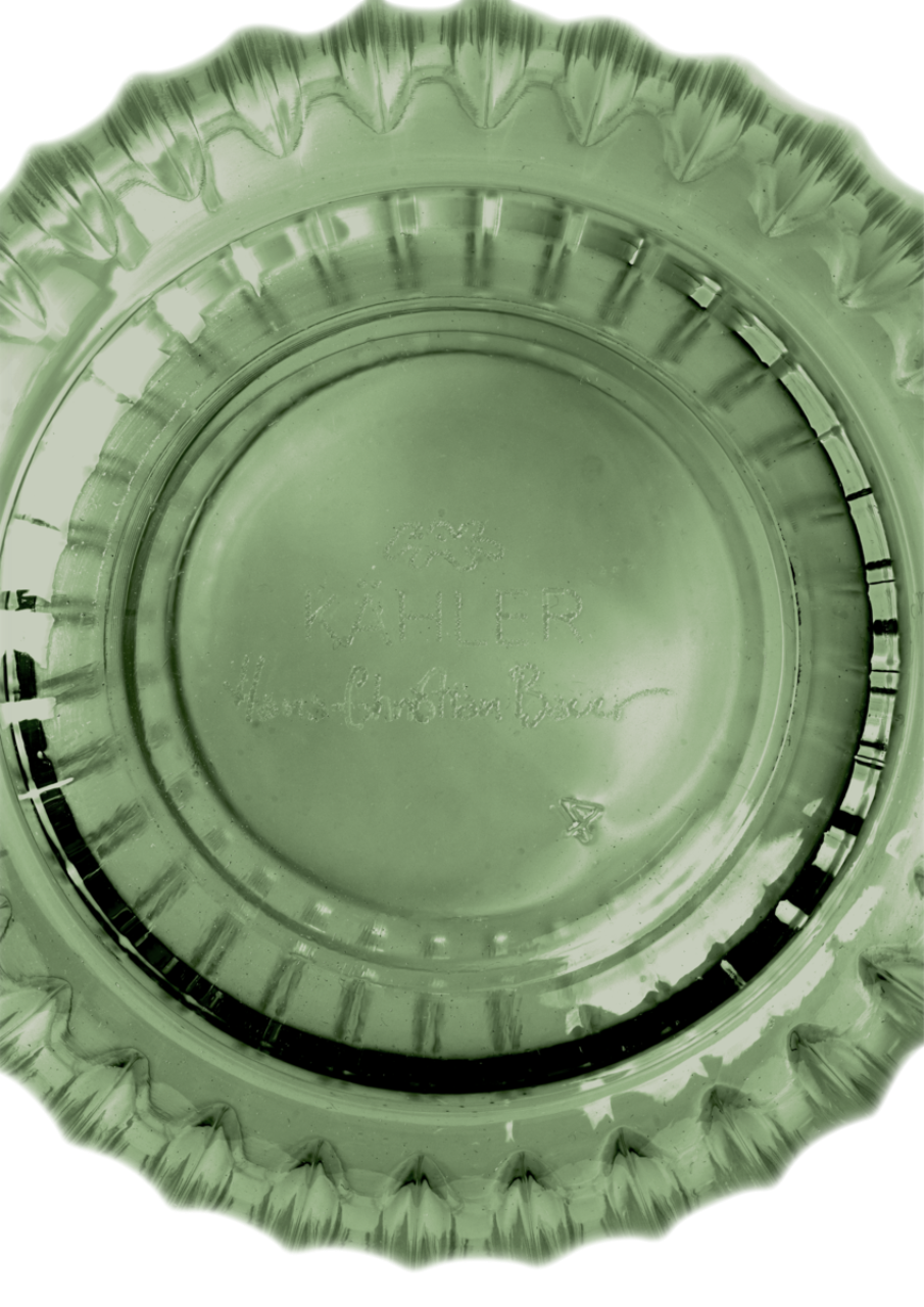 Hammershøi Wasserglas, 12cm, Grün