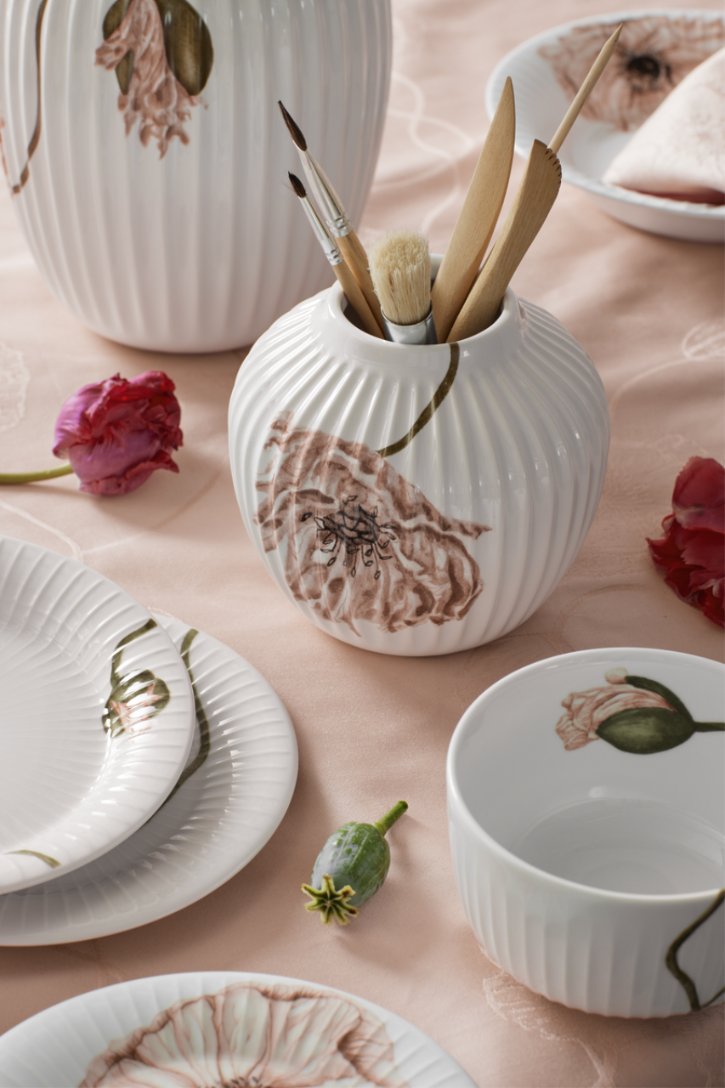 Präsentation des Essens, Pinsel, Kunst, Porzellan, Töpferei