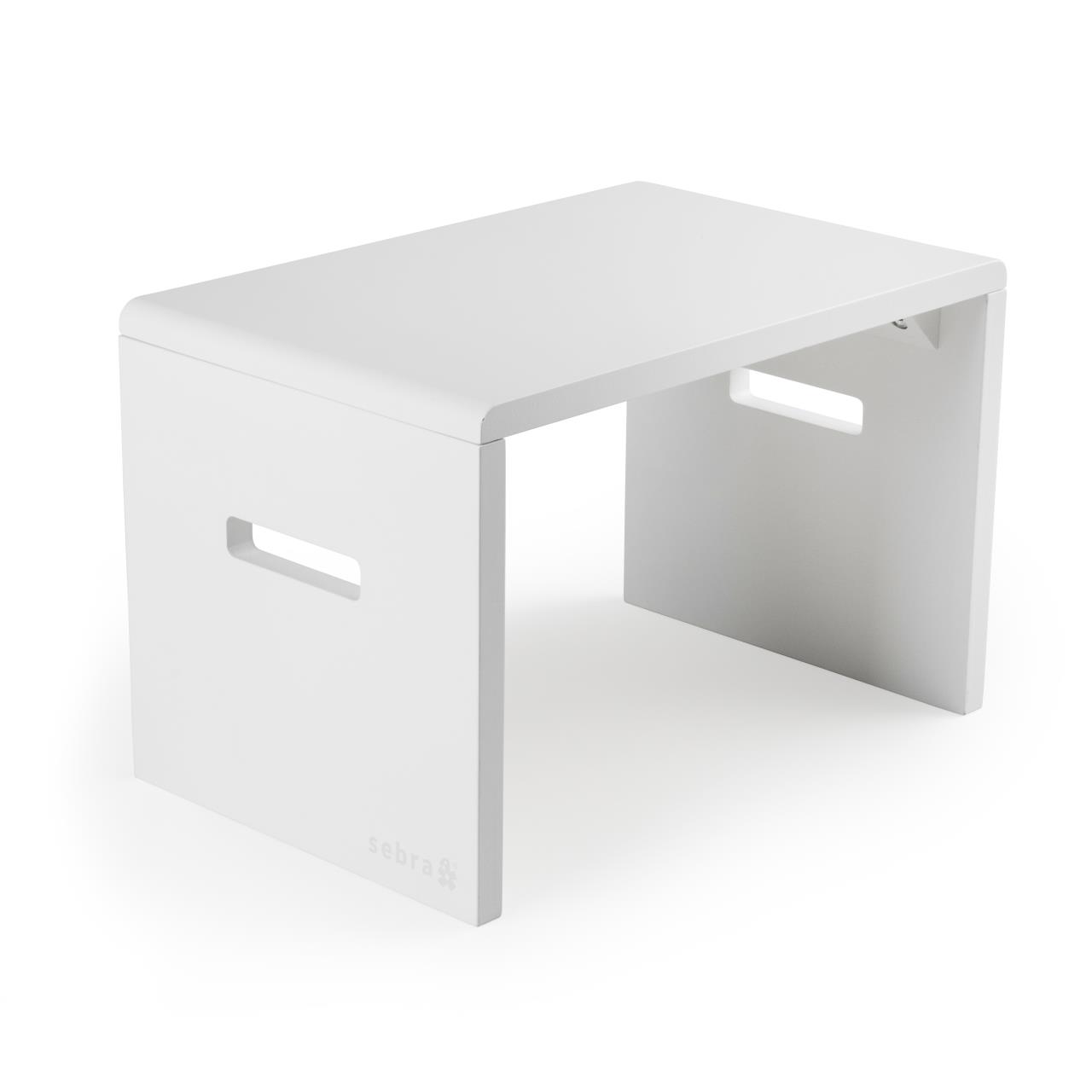 Trithocker Design Modernes Design: Tritthocker Classic White