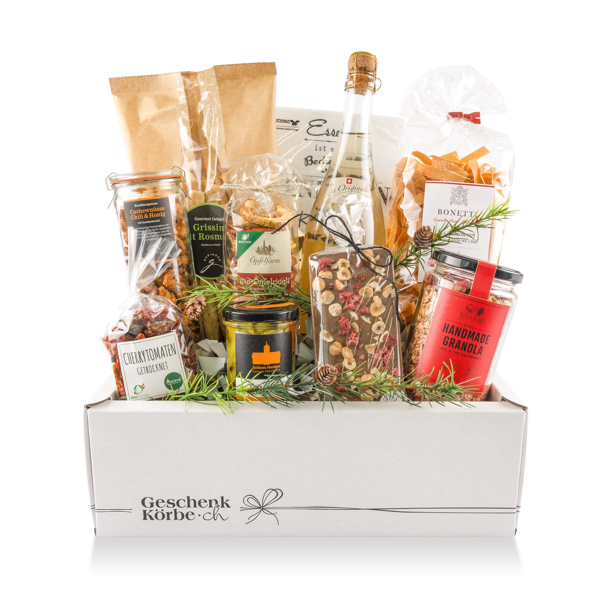 Geschenkkorb "Chili & Honig"