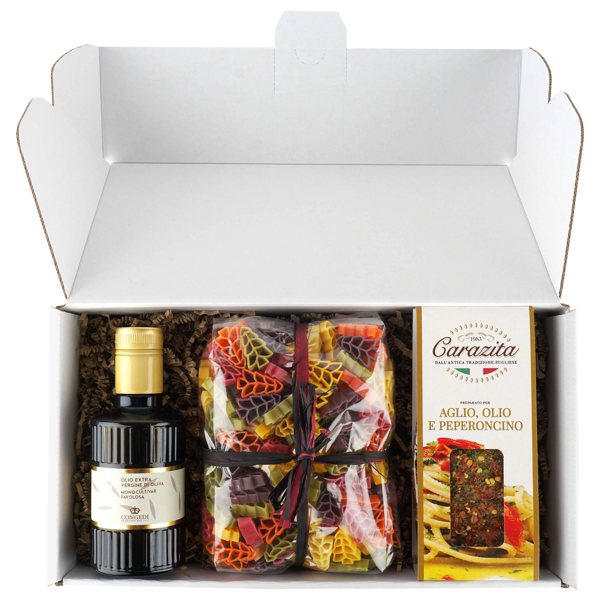 Geschenkkorb Weihnachten "Olio & Pasta"