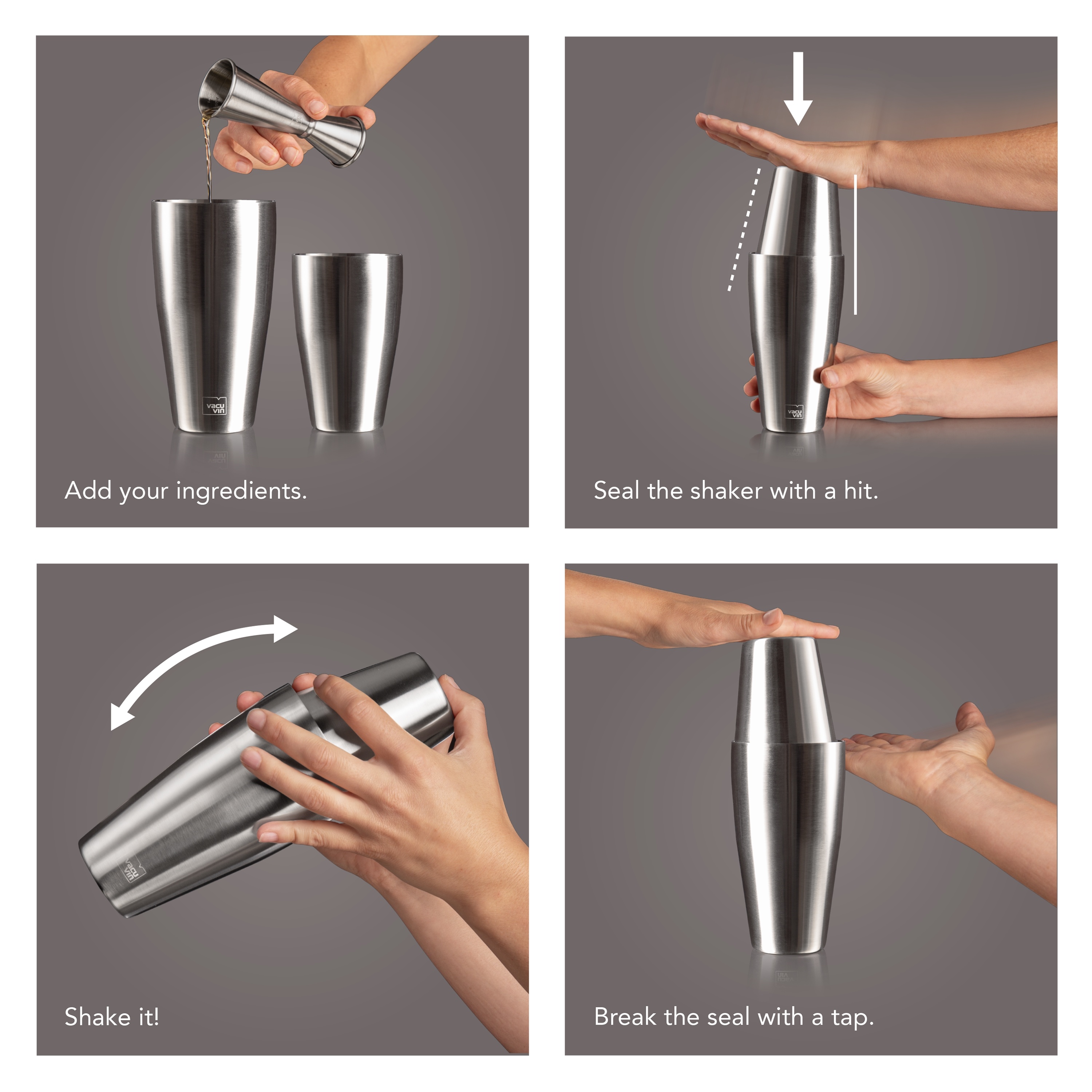 Flasche, Shaker, Person