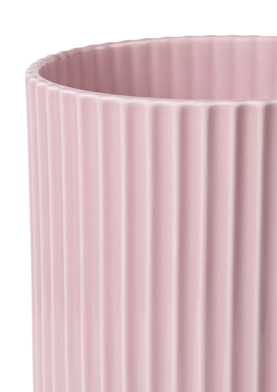 Lyngby Vase, 25cm, Rosa