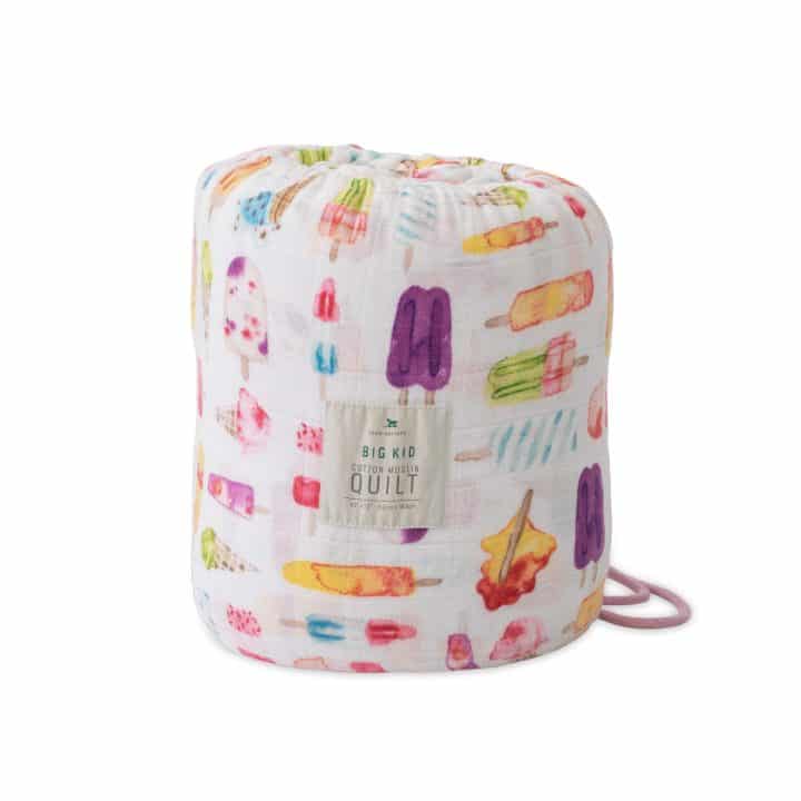 Big Kid Cotton Muslin Quilt - Brain Freeze