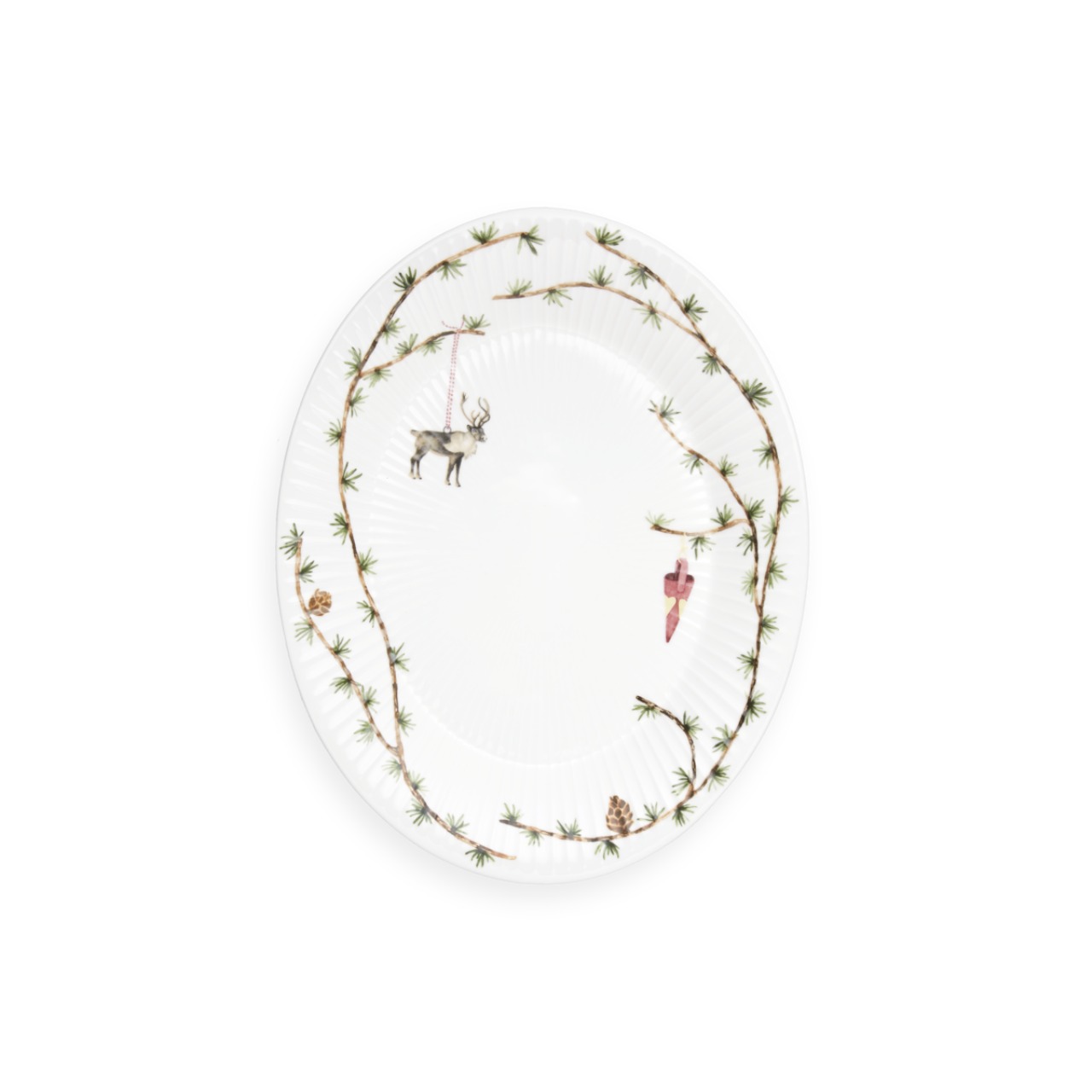 Kunst, Porzellan, Töpferei, Teller, Antilope