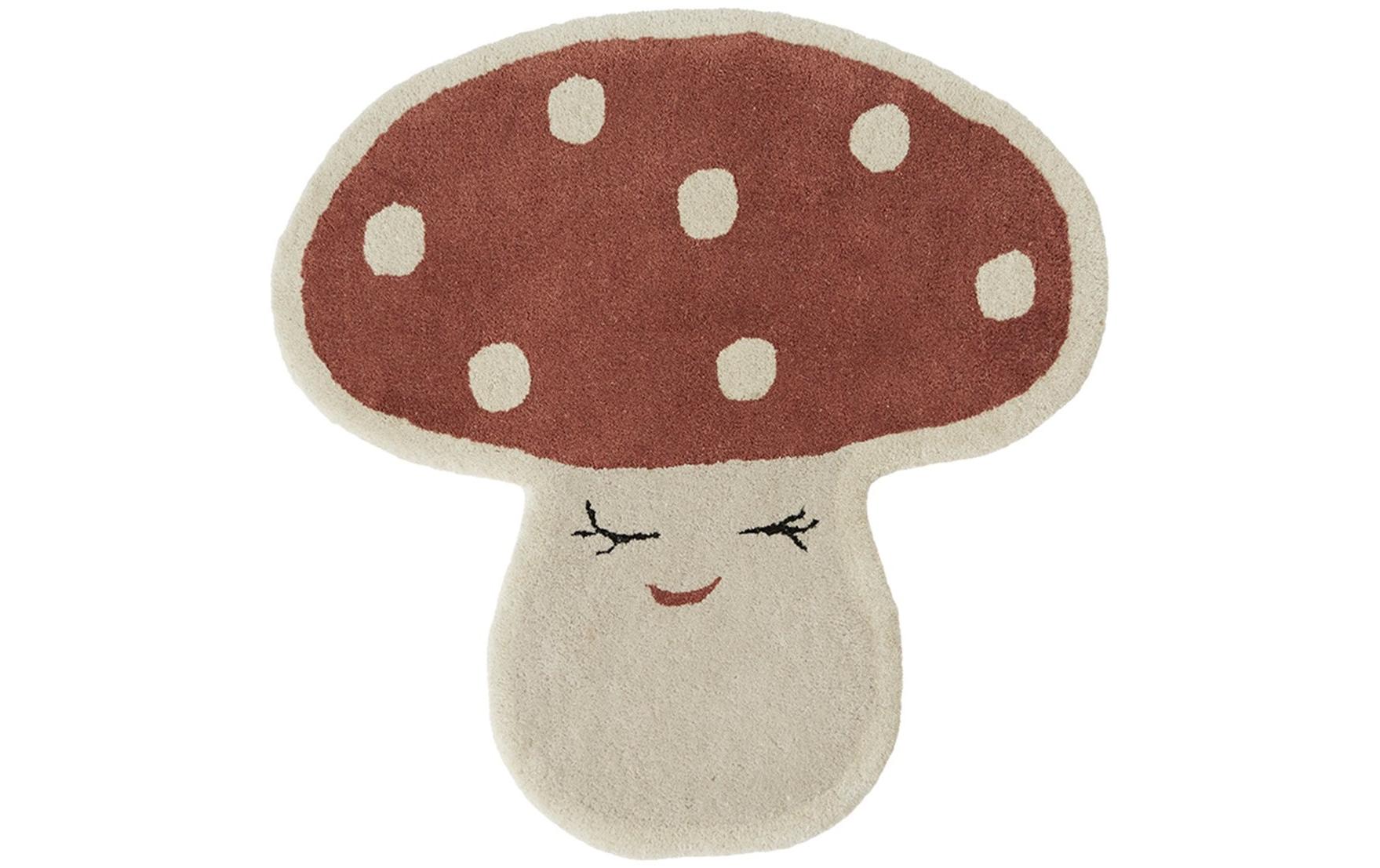 OYOY Teppich Malle Mushroom