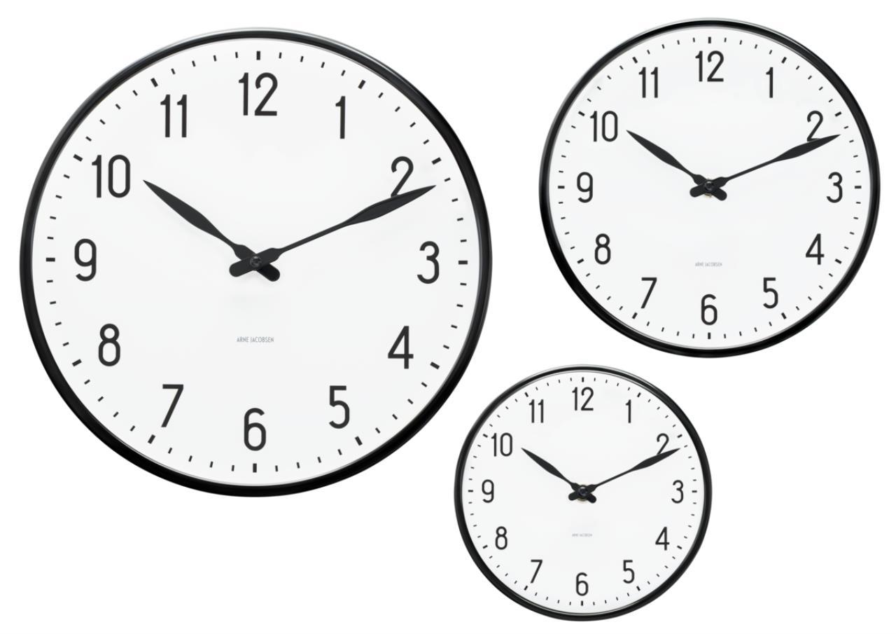 Station Wanduhr, 16.5cm