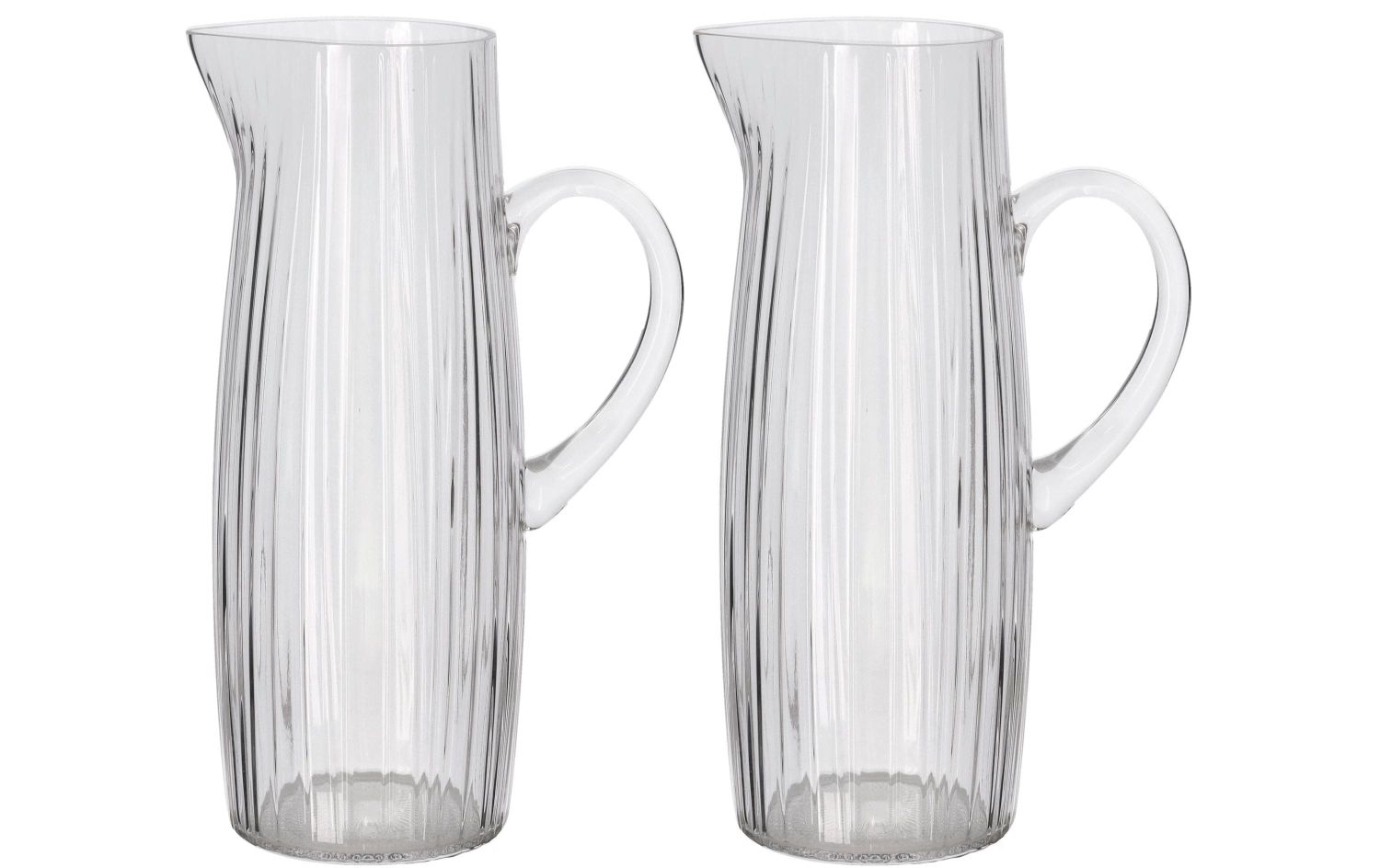 Glas, Vase, Durchsichtig, Gravurfrei, Griff