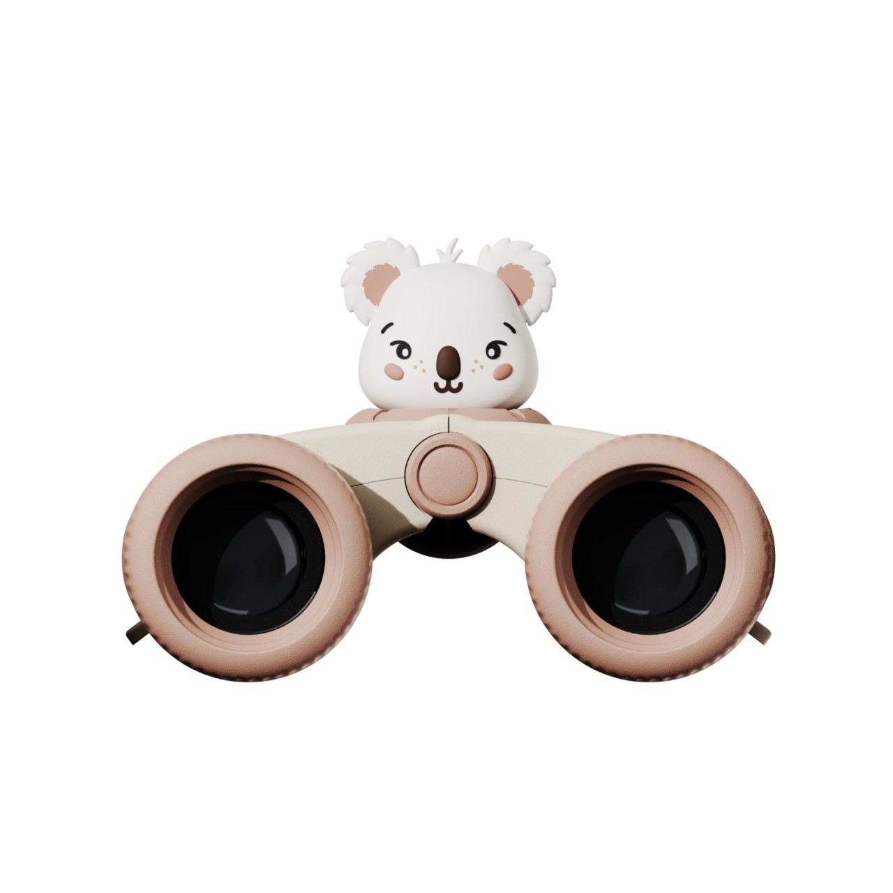 Kinderfernglas, Spielzeugfernglas, Binokel, Kuscheltier-Optik, Paar Kinderferngläser