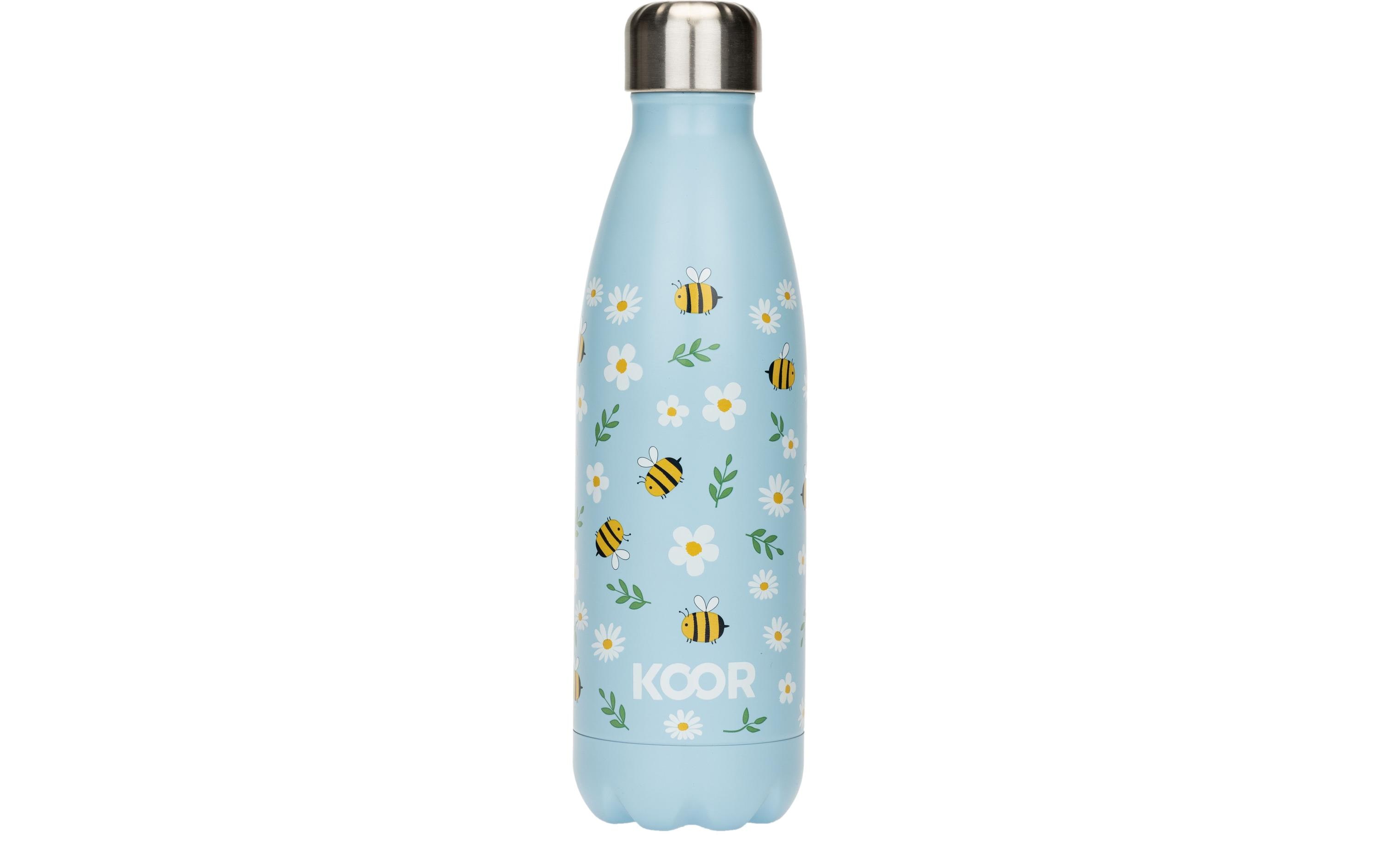 KOOR Flasche Thermo 500ml Bees and flowers