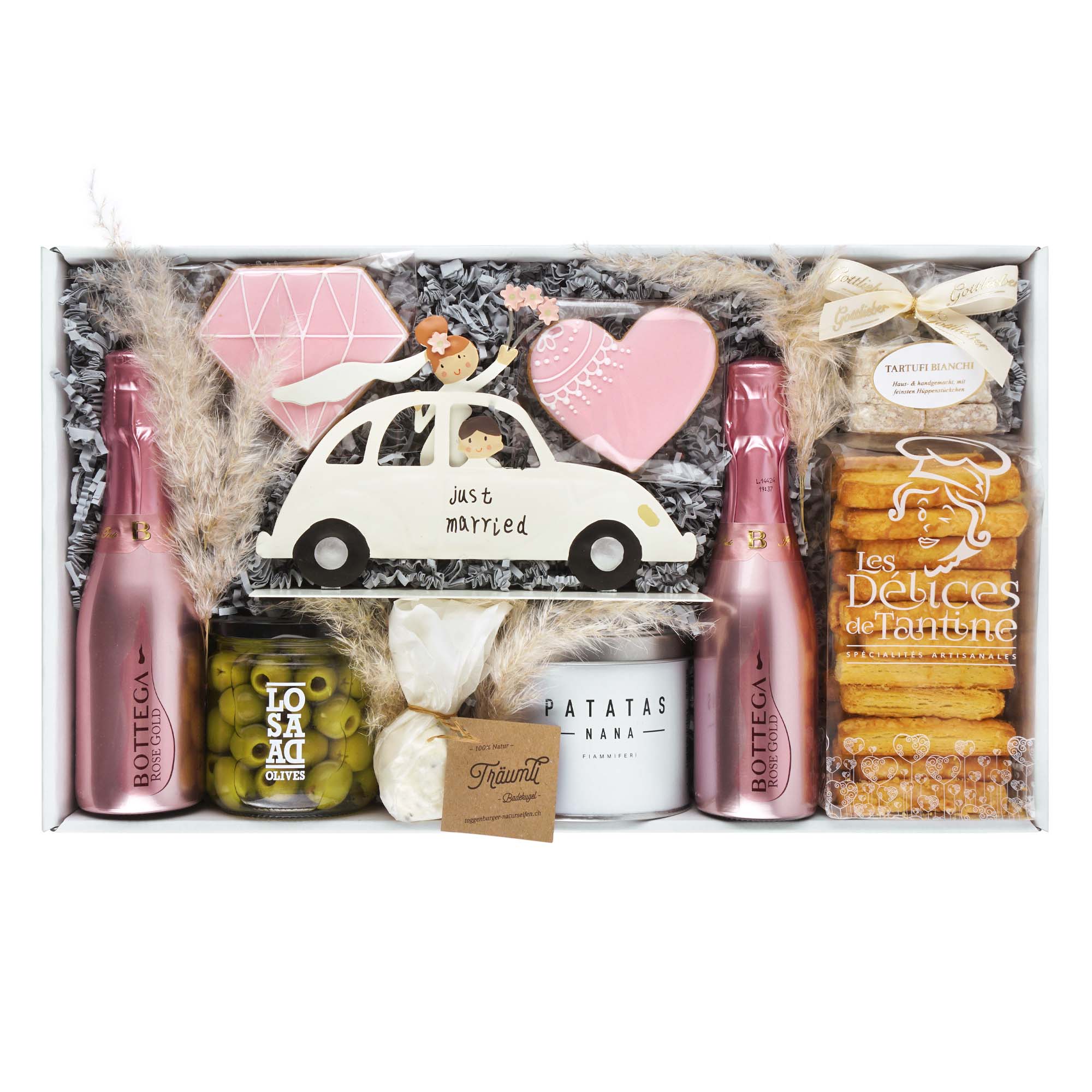 Geschenkkorb Hochzeit "Zum Grossen Tag" Geschenkkorb Hochzeit "Zum Grossen Tag"