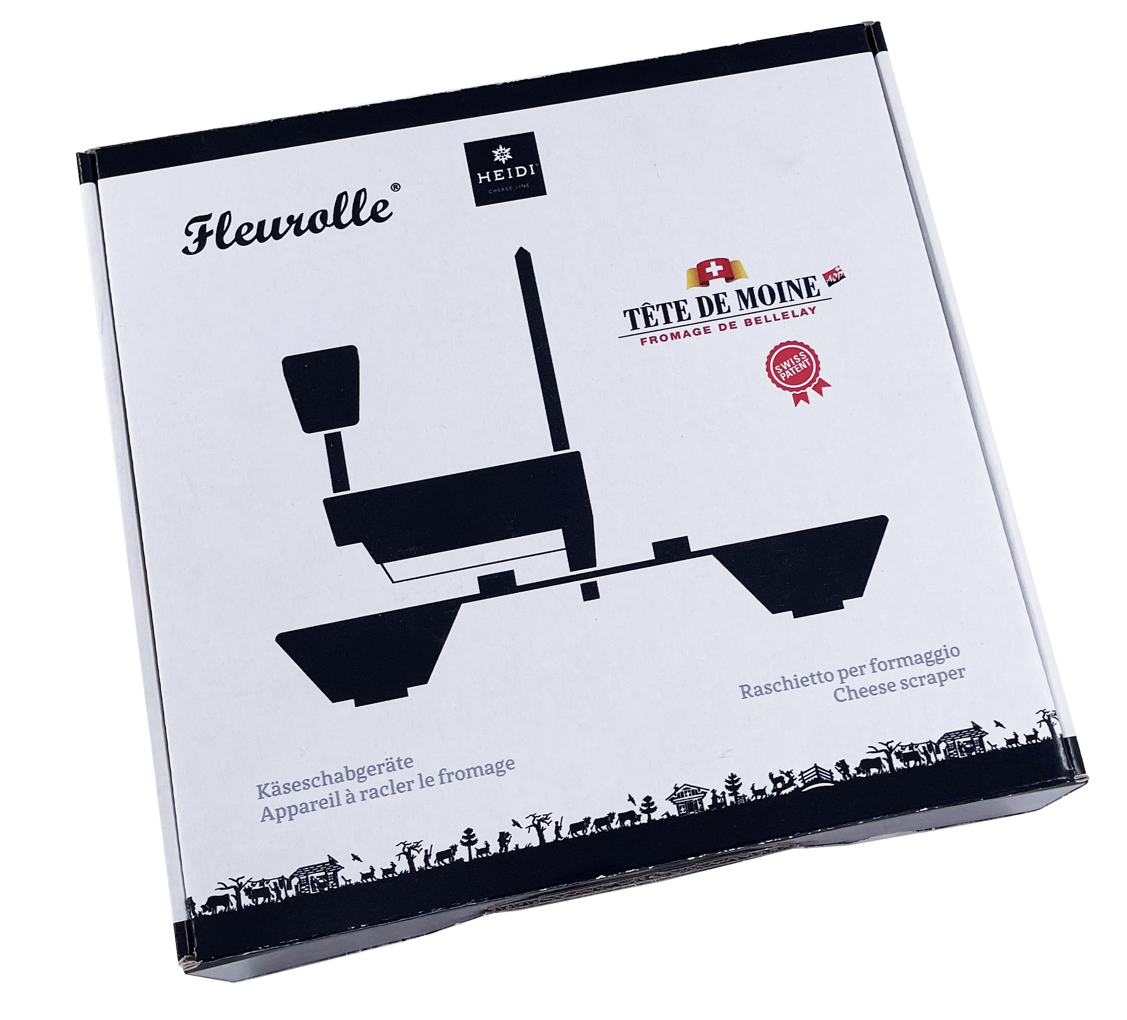 Fleurolle aus Chromnickelstahl - Durchmesser 18.5 cm