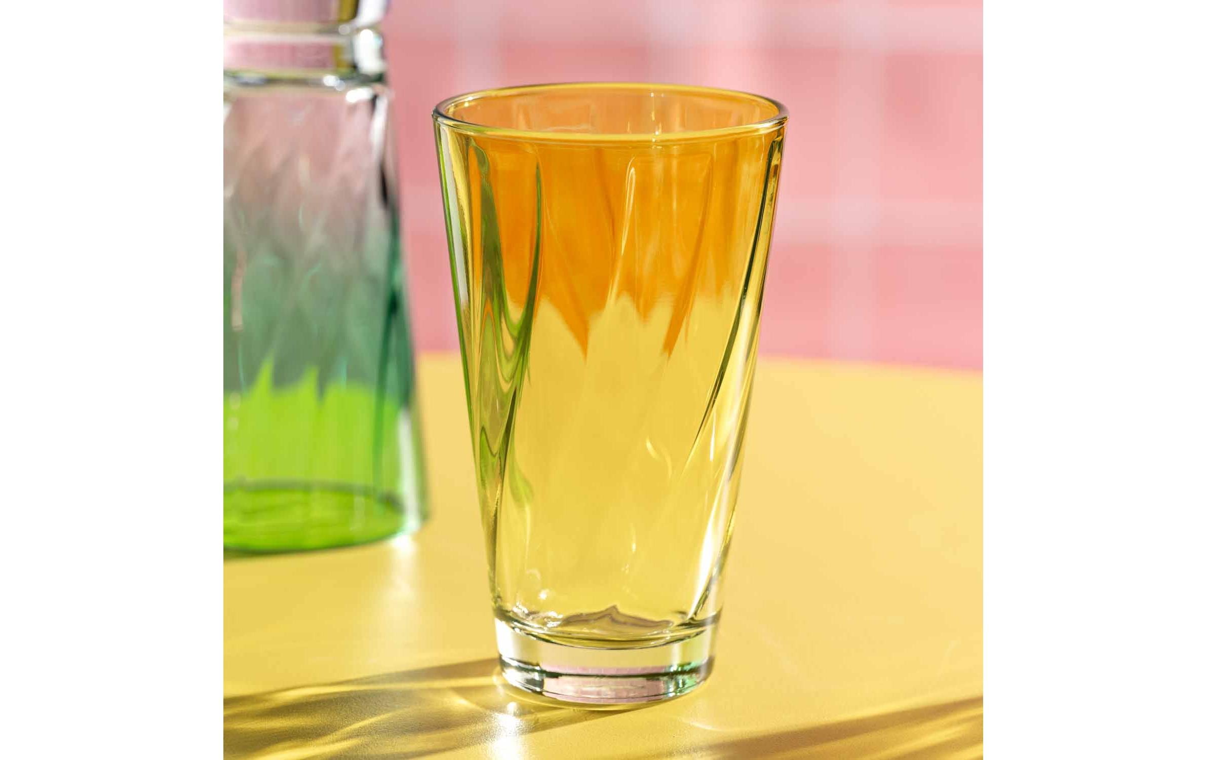 Leonardo Trinkglas Twist, 300ml gelb