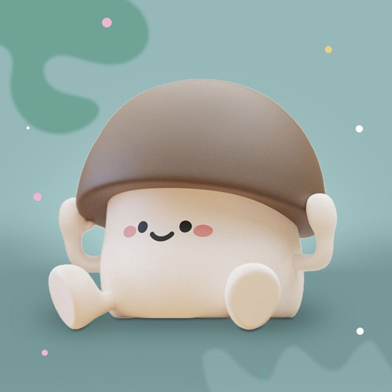 figur, pilz, niedlich, figur, Maskottchen