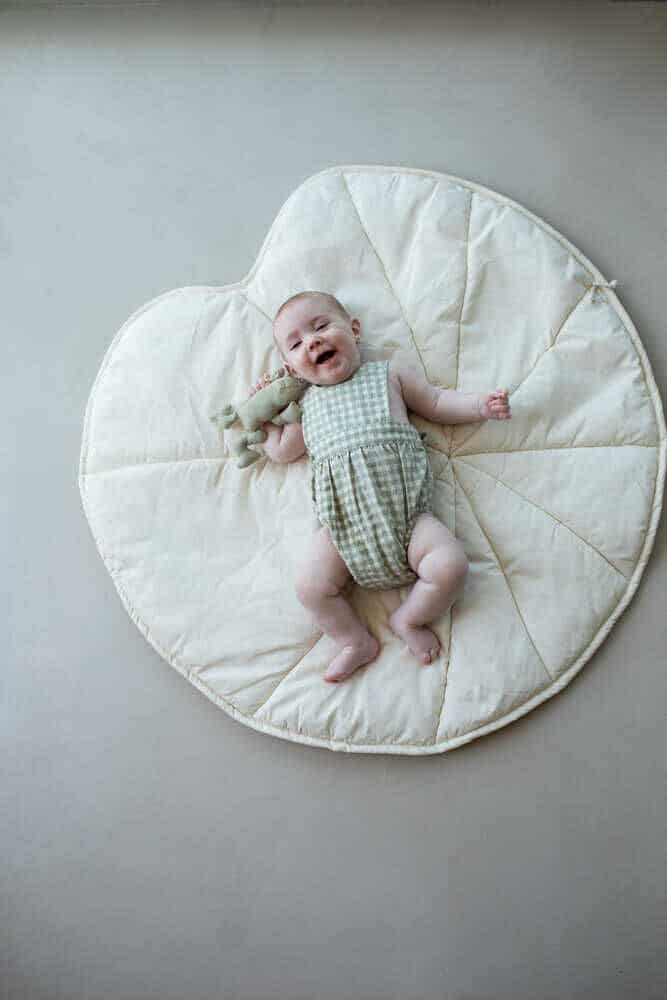 Play Mat Water Lily Natural Play Mat Water Lily Natural