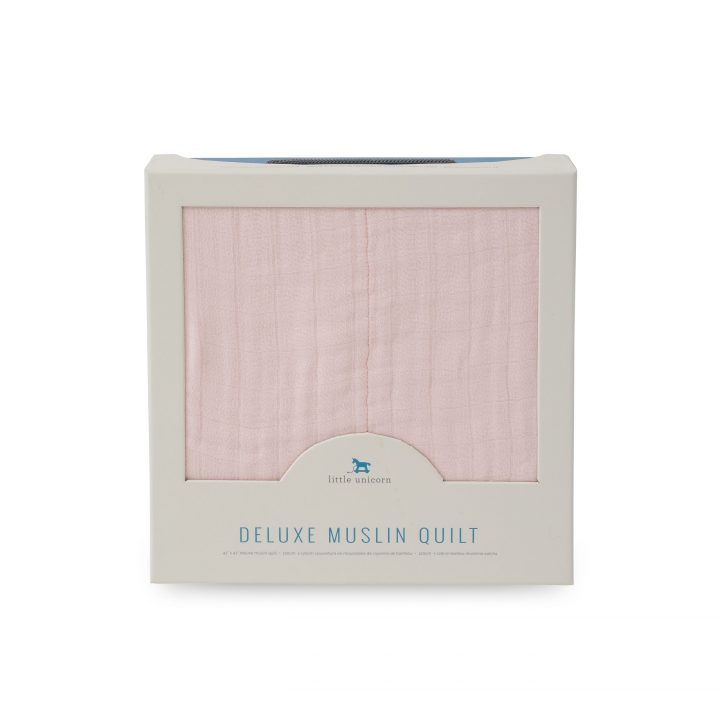Deluxe Muslin Quilt - Blush